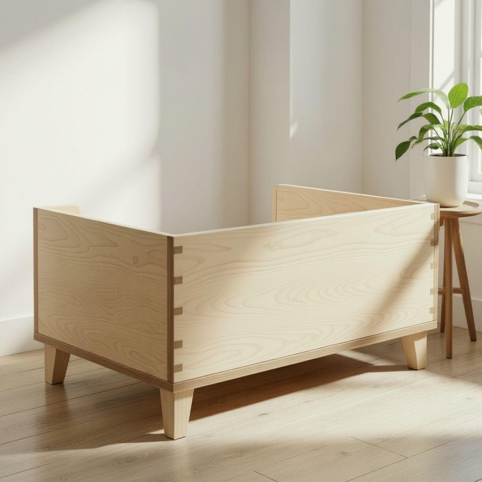 Wood Pet Bed | DIY Dog Bed With Legs Plan | DIY Raised Dog Bed Furniture | Build a Custom Wooden Pet Bed | Elevated Dog Bed for Large Dogs 6