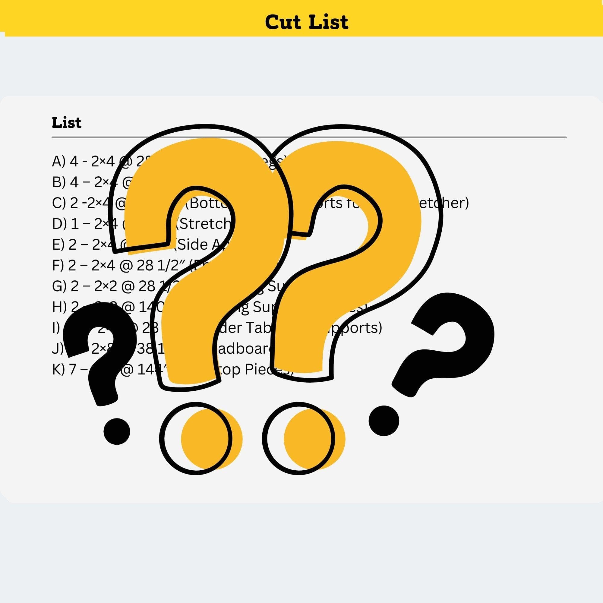 DIY 12 ft Farmhouse Table Plans | Rustic Outdoor Bench Table (Digital Download) 4