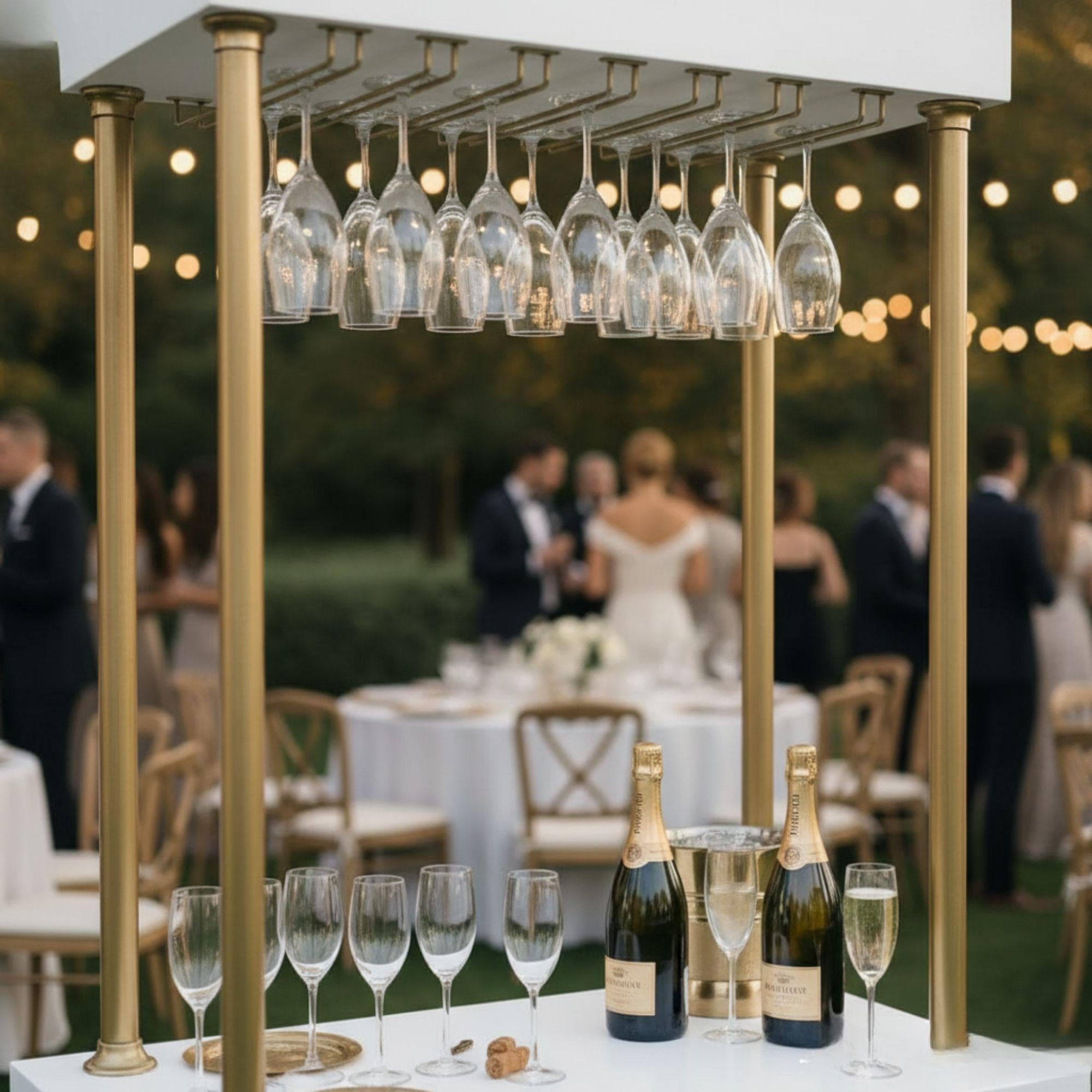 Champagne Cart Blueprint | DIY Mobile Bar, Wedding Event Cart (Custom Build) 8