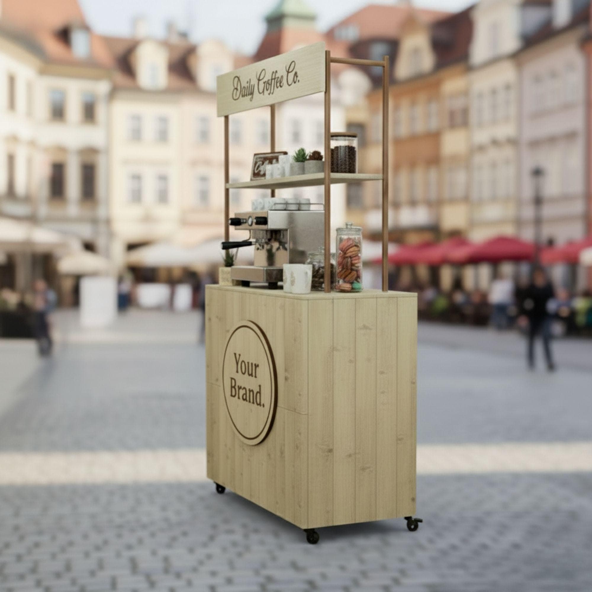 DIY Foldable Checkout Stand Plans: Portable Plywood Design (PDF Pattern) 3