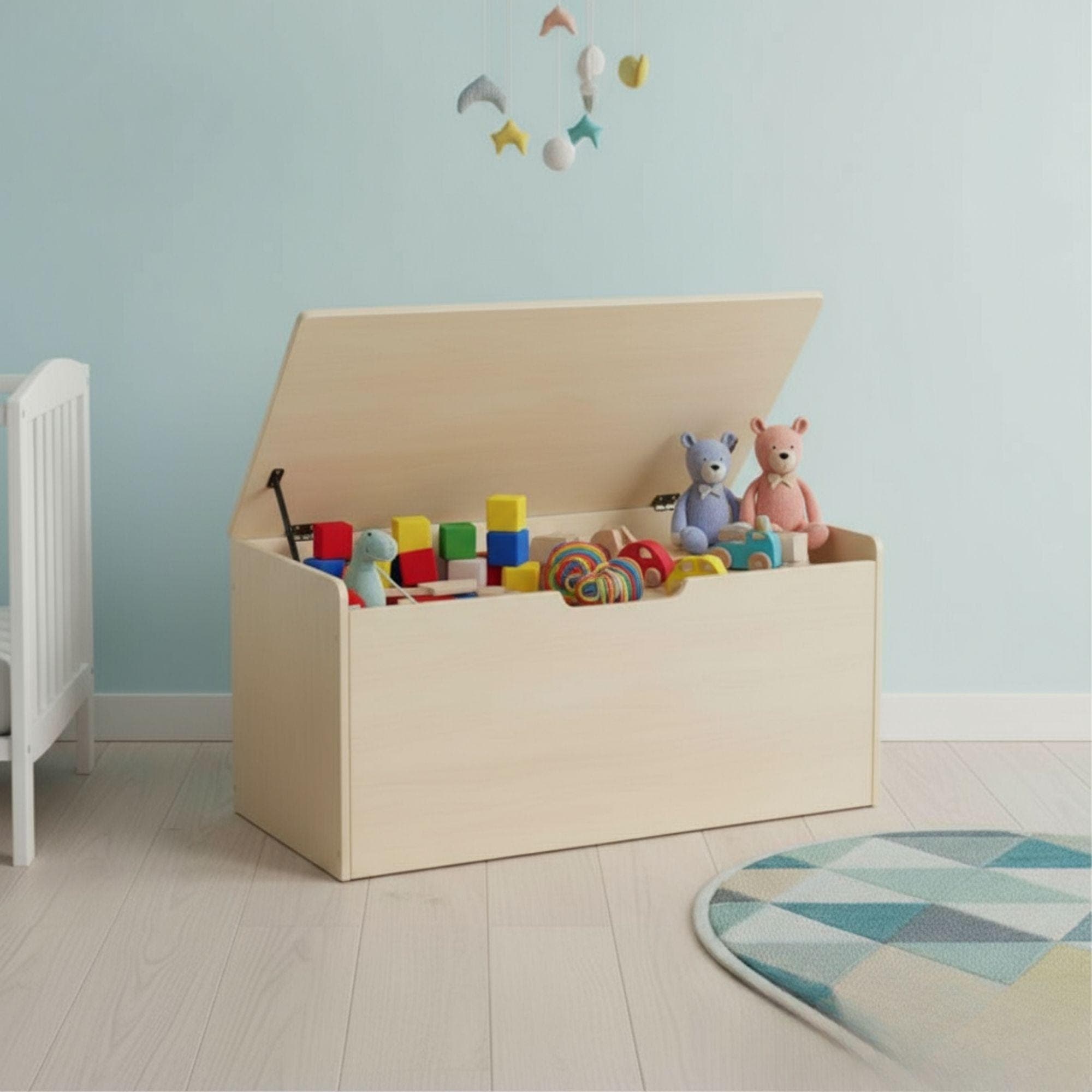 DIY Toy Chest Bench Plans: Wooden Storage Furniture (Digital Download) 4