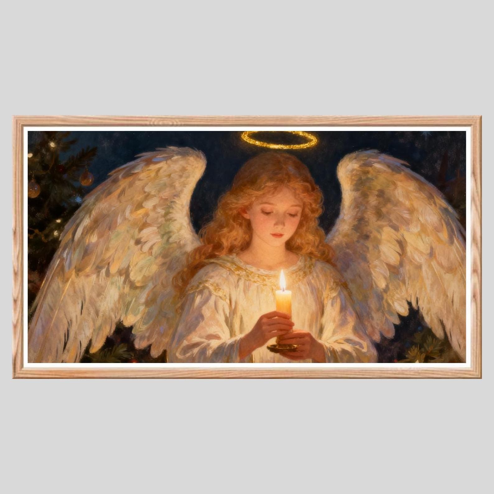 Vintage Christmas Frame TV Art: 100+ Holiday Pictures (Digital Download) 5