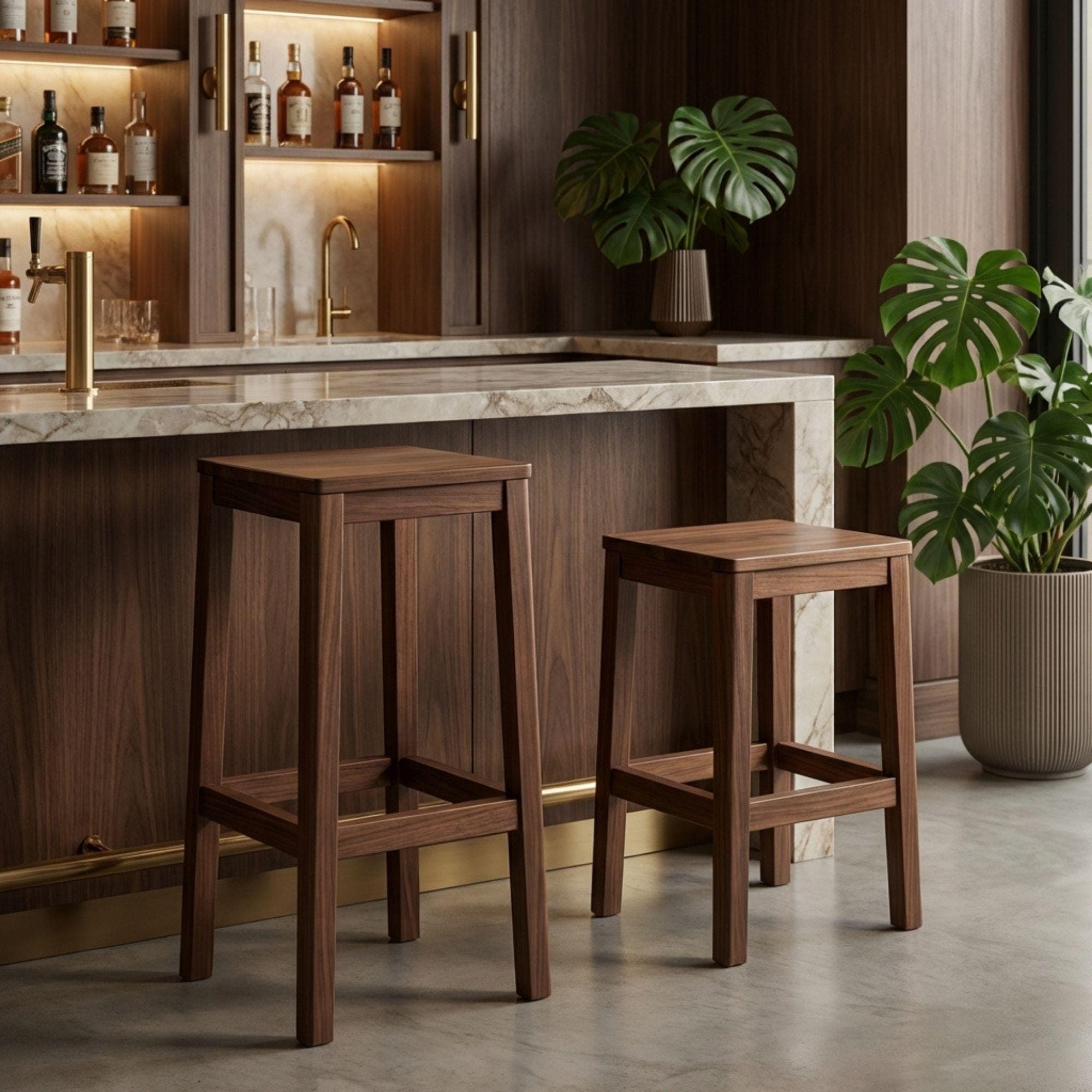 DIY Outdoor Barstool Plans | Wooden Bar Stool Plans PDF | Counter Height Chair Build Guide 3