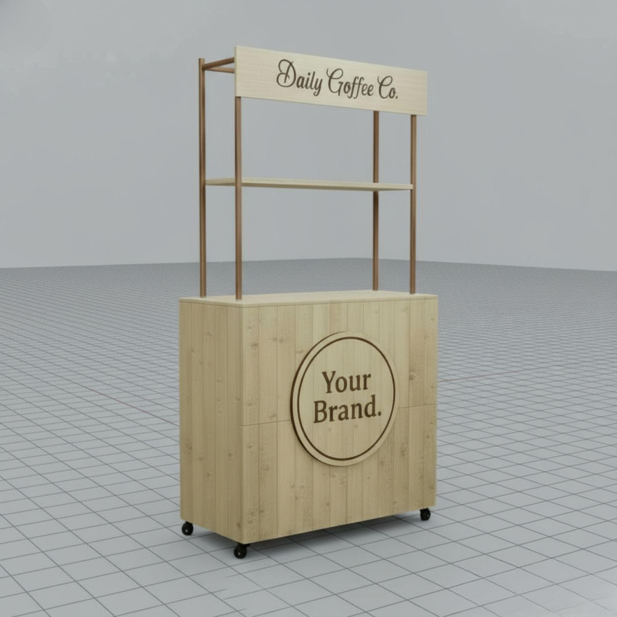 DIY Foldable Checkout Stand Plans: Portable Plywood Design (PDF Pattern) 6