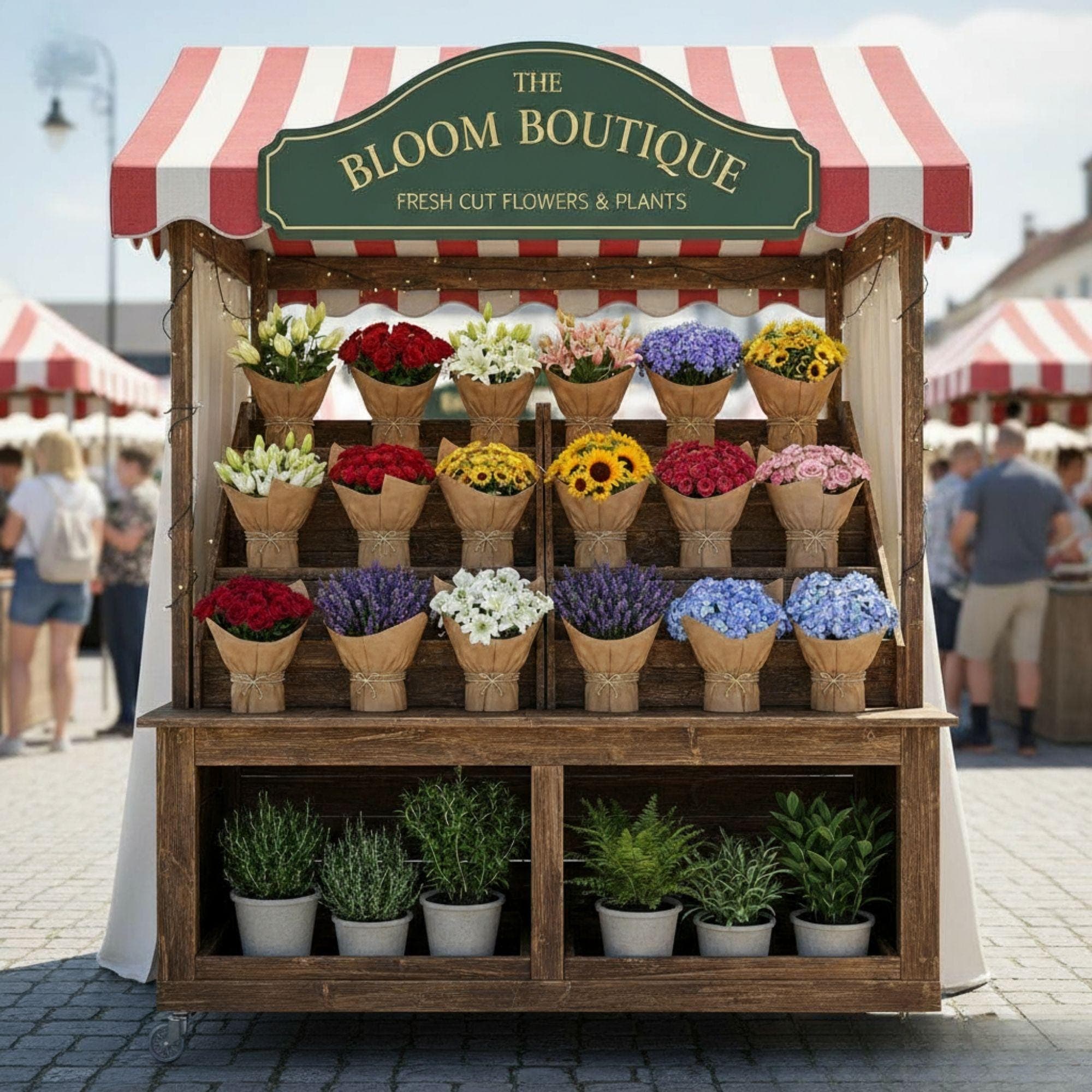 DIY Tiered Planter Stand Woodworking Plans (PDF) 1