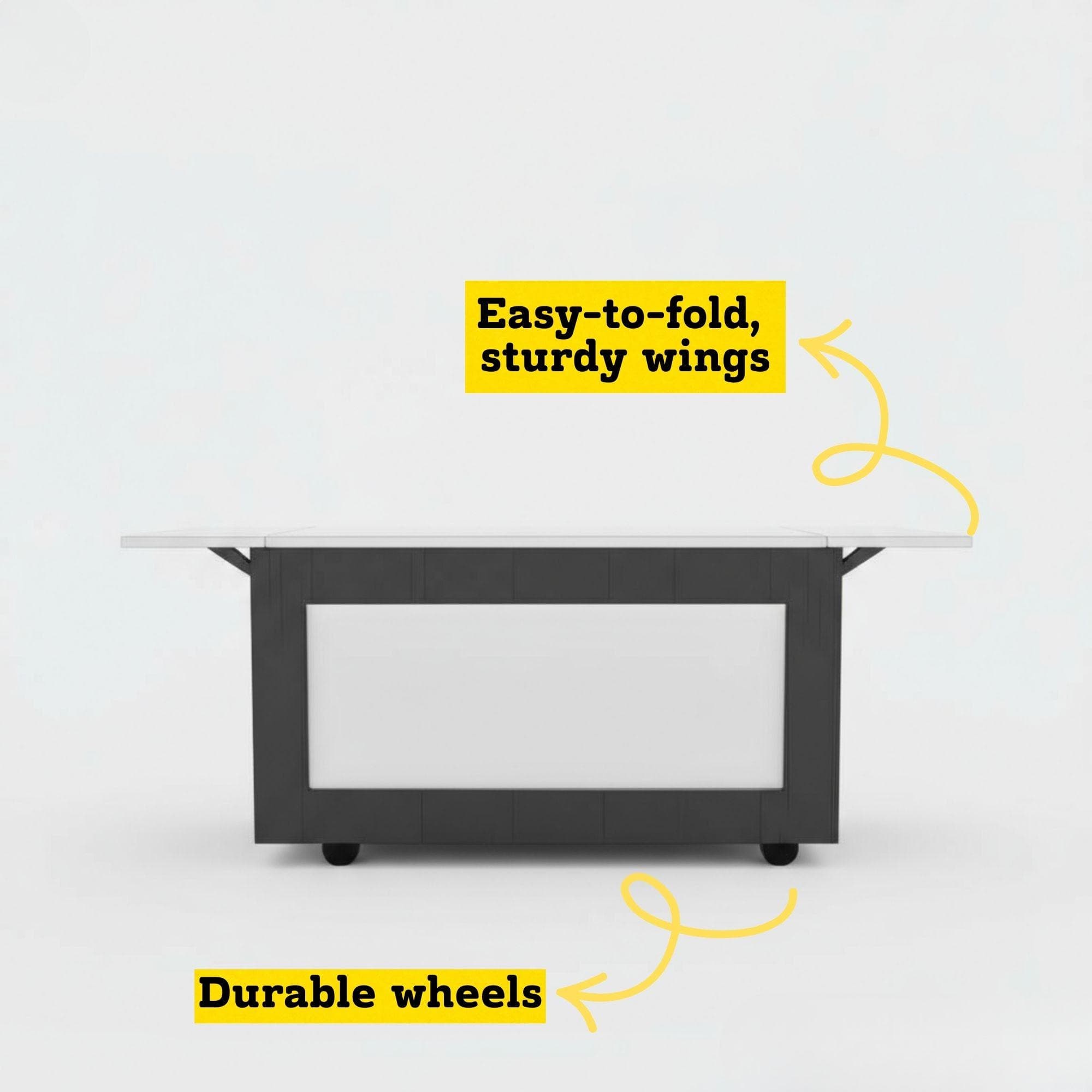 DIY Coffee Cart Plans | Collapsible Mobile Espresso Bar | Foldable Market Stall Blueprint | Portable Catering Cart Build | Digital PDF 5