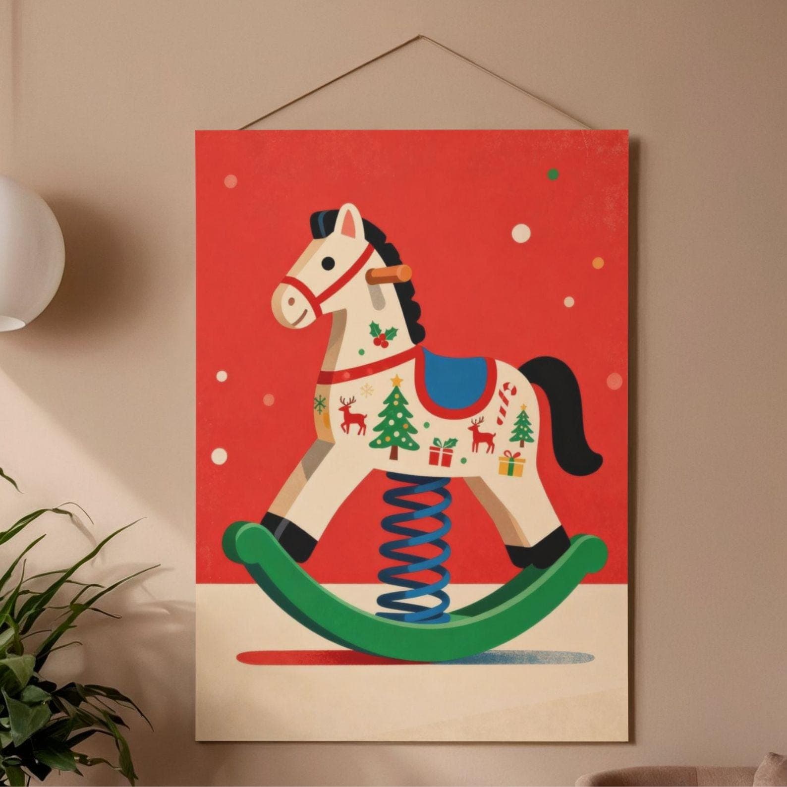 100+ Christmas Vintage Festive Prints Bundle: Bright Nursery Holiday Art (Digital Downloads) 2