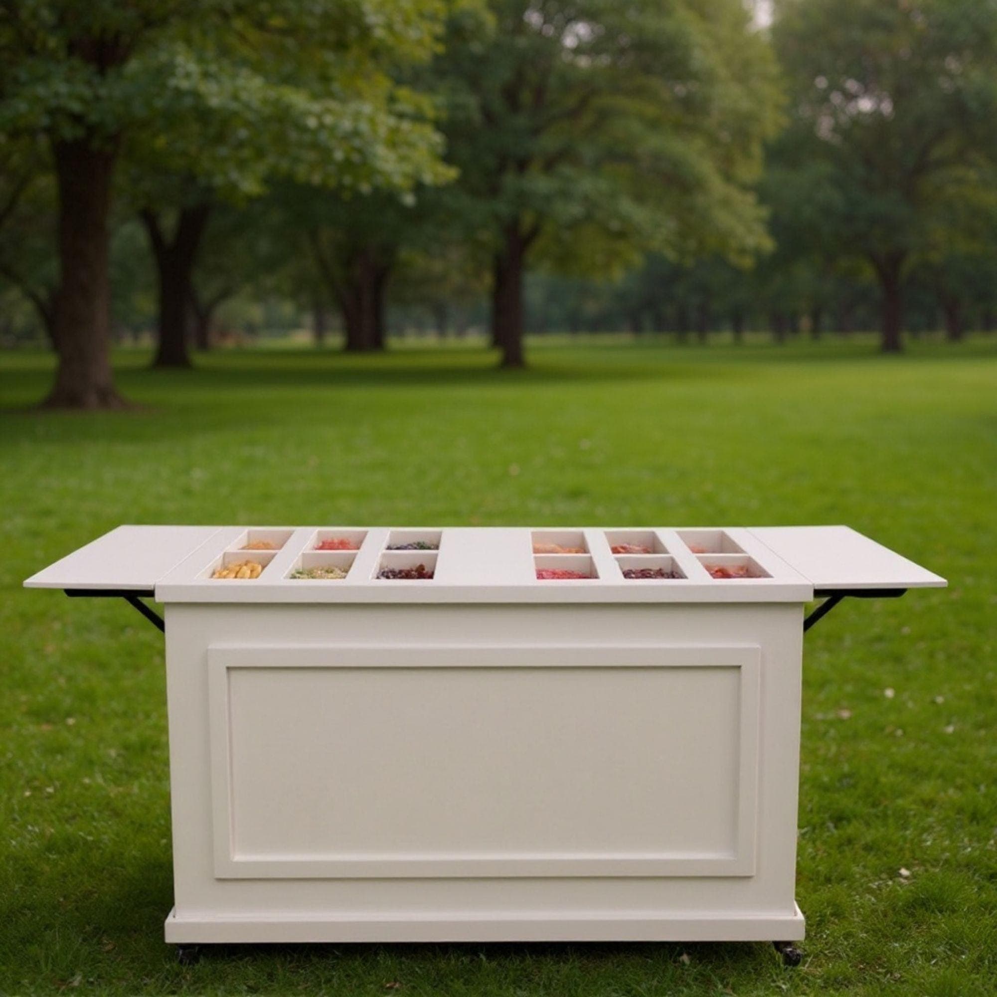 Charcuterie Cart Plan | Dessert Cart | Food Cart | Mobile Bar with Wheels, Umbrella | DIY Collapsible Charcuterie Cart Plans PDF 1