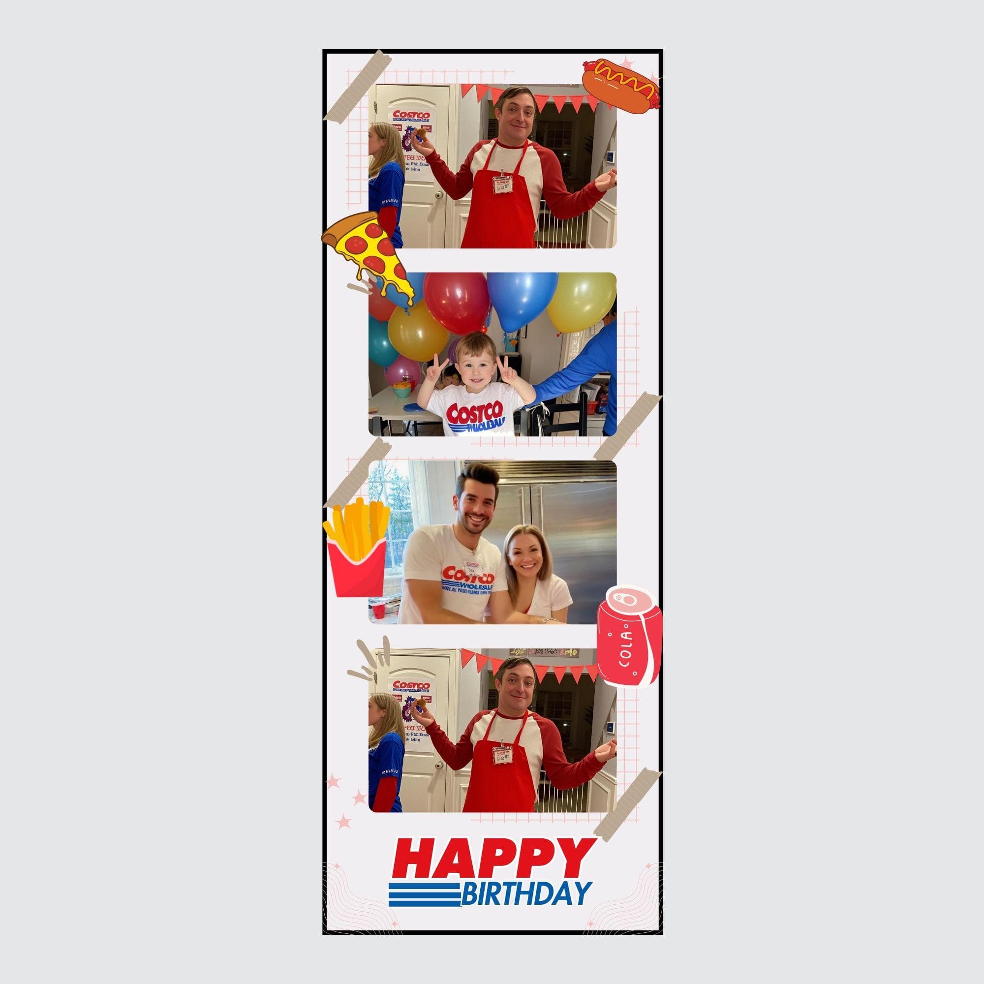 Costco Photo Booth Party Pack | Customizable Employee of the Year (PDF) 4