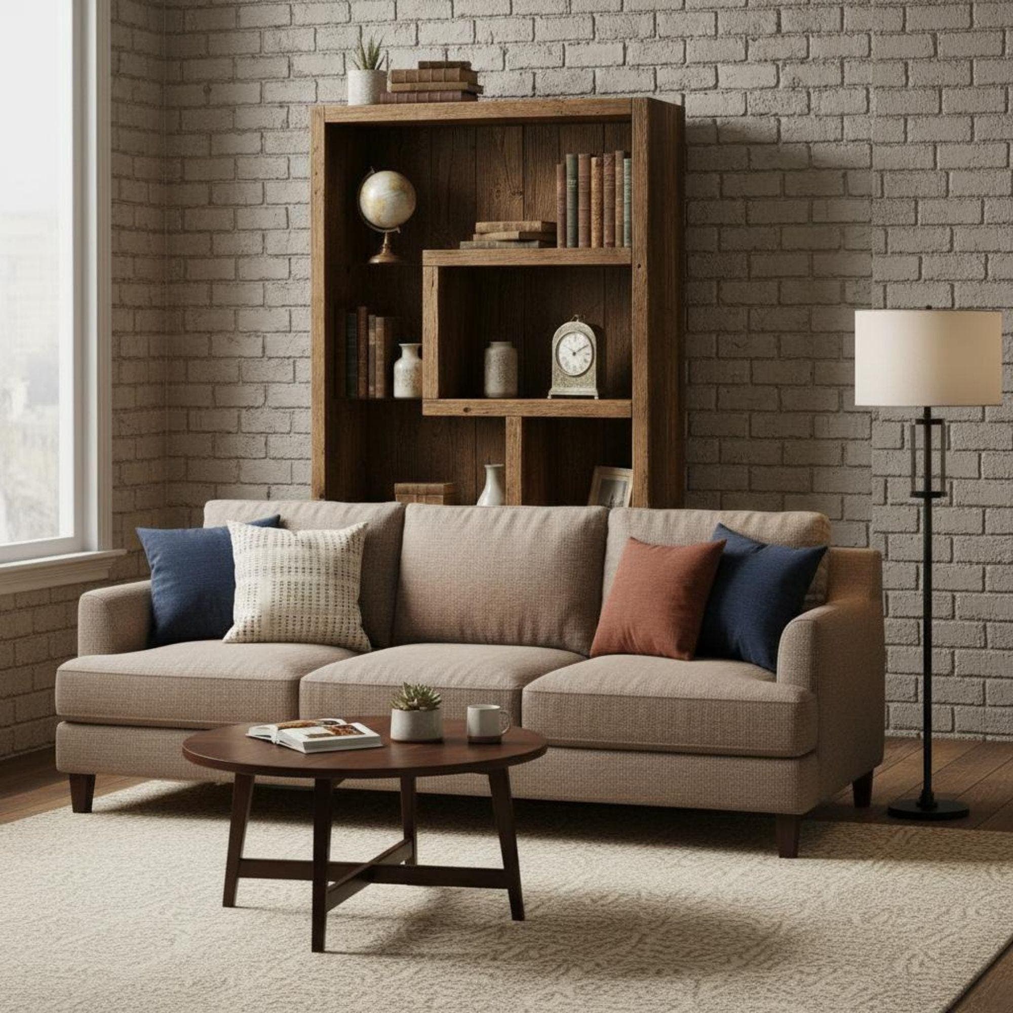 DIY Bookcase Plans PDF | Easy-to-Build Wooden Bookshelf, Wall Shelf Project | Minimalist Mid-Century Furniture 3