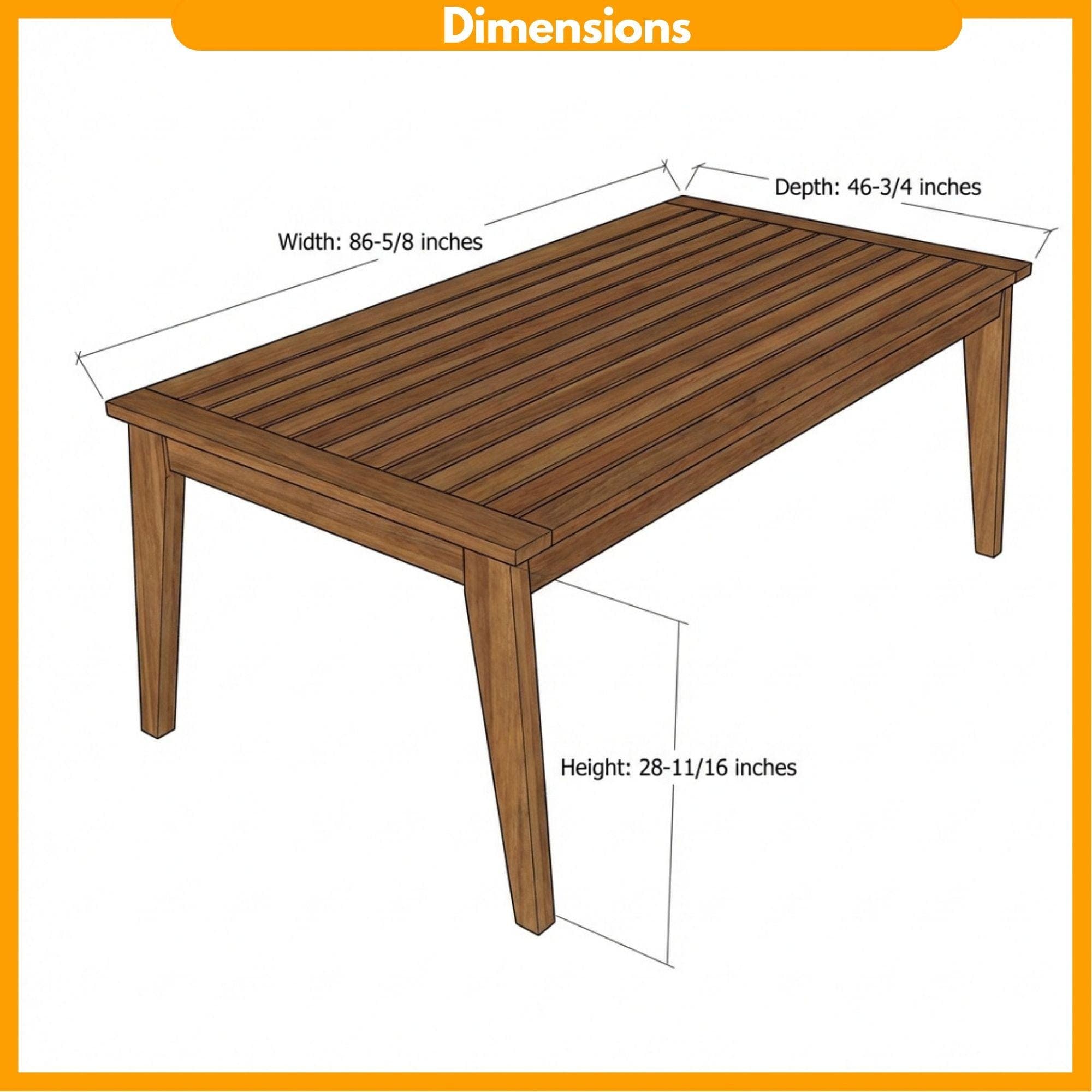 DIY Outdoor Dining Set Plans | Wooden Patio Table, Chairs Blueprint (Digital Download) 1