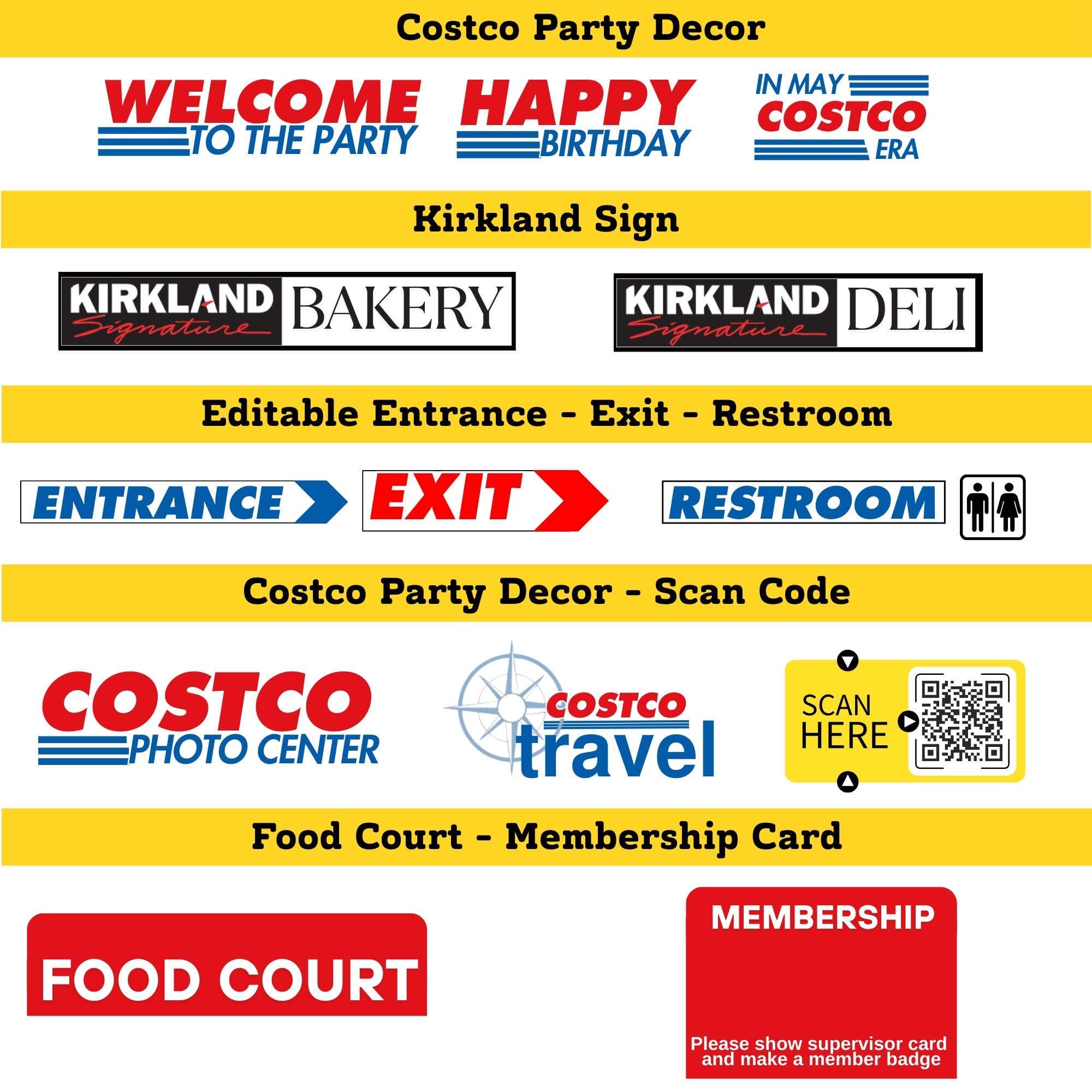 Costco Halloween Party Pack: Printable Decorations & Games (PDF Download 3