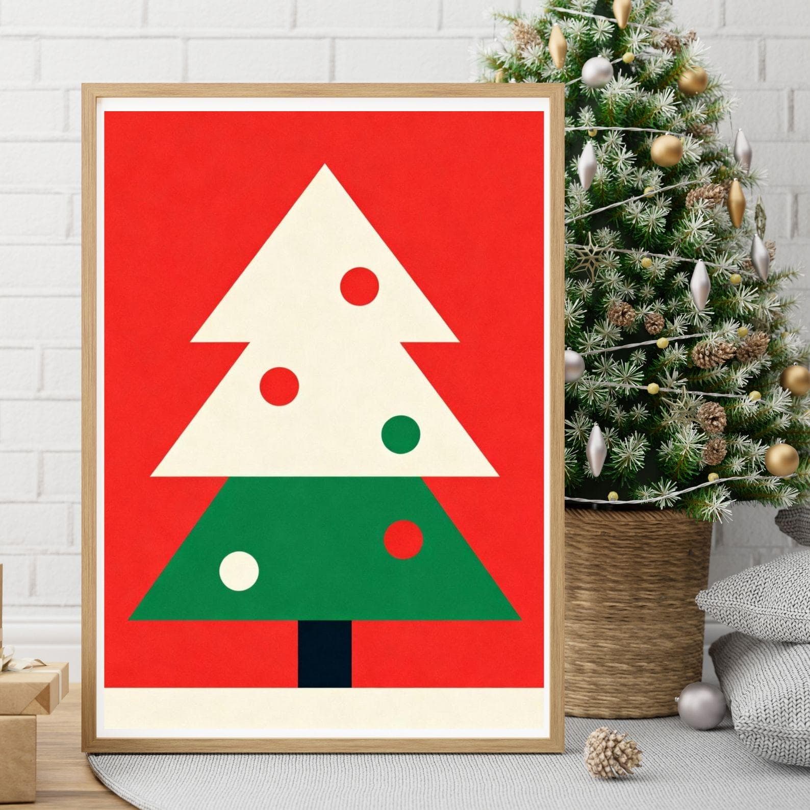 100+ Christmas Vintage Festive Prints Bundle: Bright Nursery Holiday Art (Digital Downloads) 6