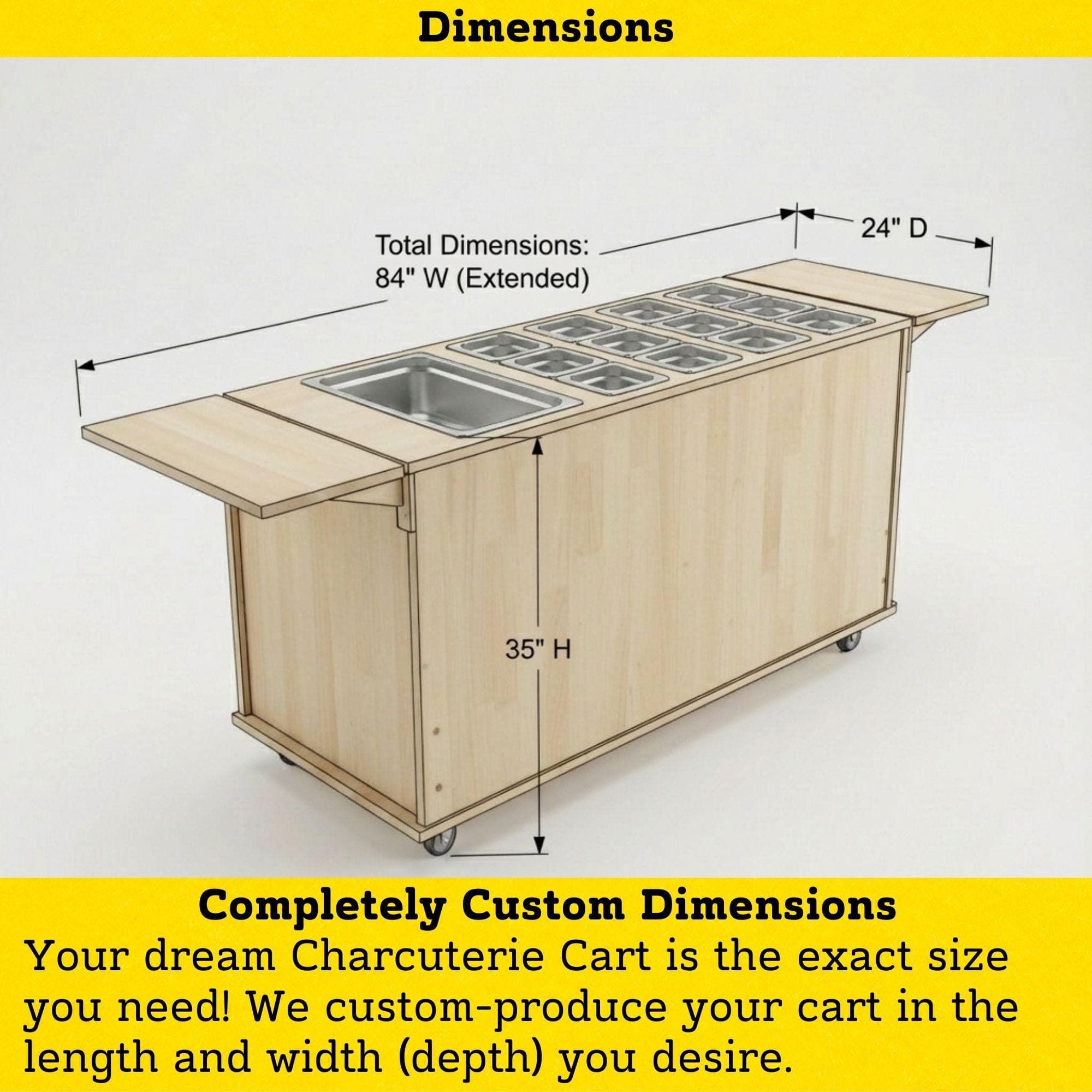 DIY Collapsible Coffee Cart Plans | Mobile Espresso Bar Blueprint (PDF) 5
