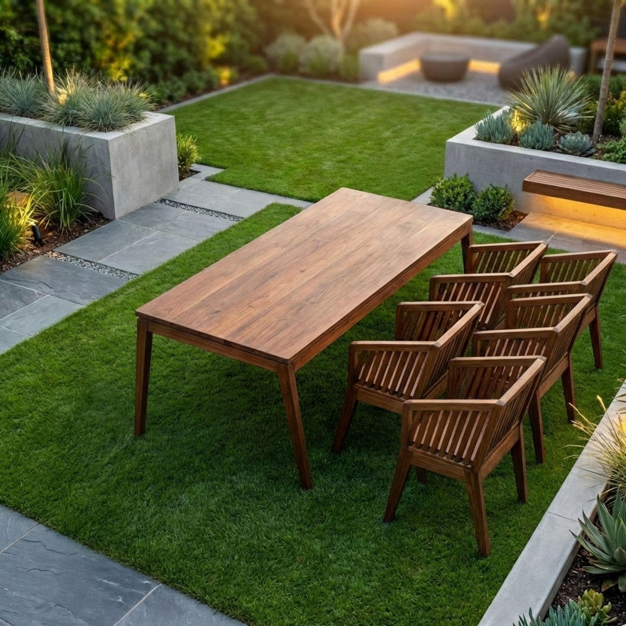 DIY Outdoor Dining Set Plans | Wooden Patio Table, Chairs Blueprint (Digital Download) 7