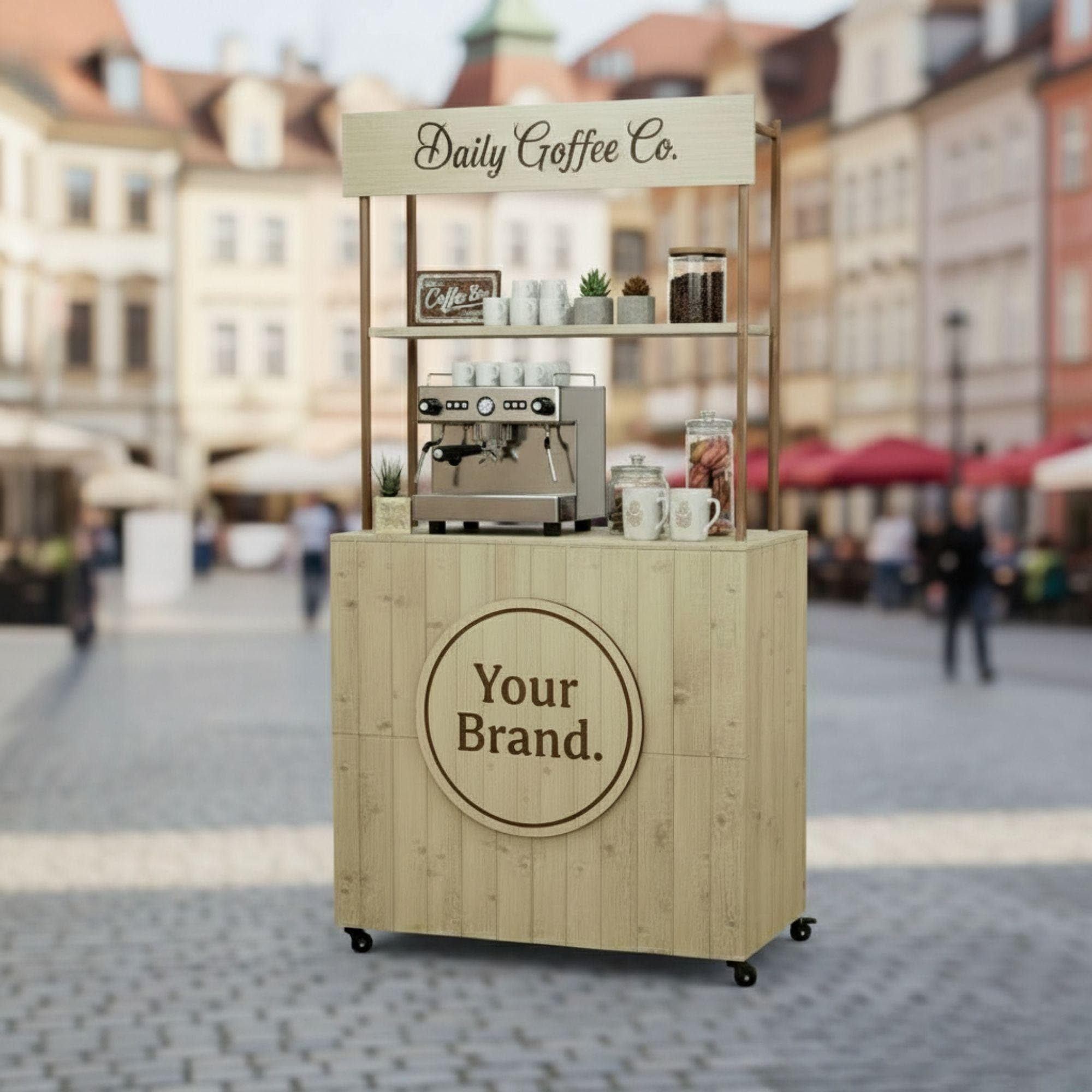 DIY Foldable Checkout Stand Plans: Portable Plywood Design (PDF Pattern) 1