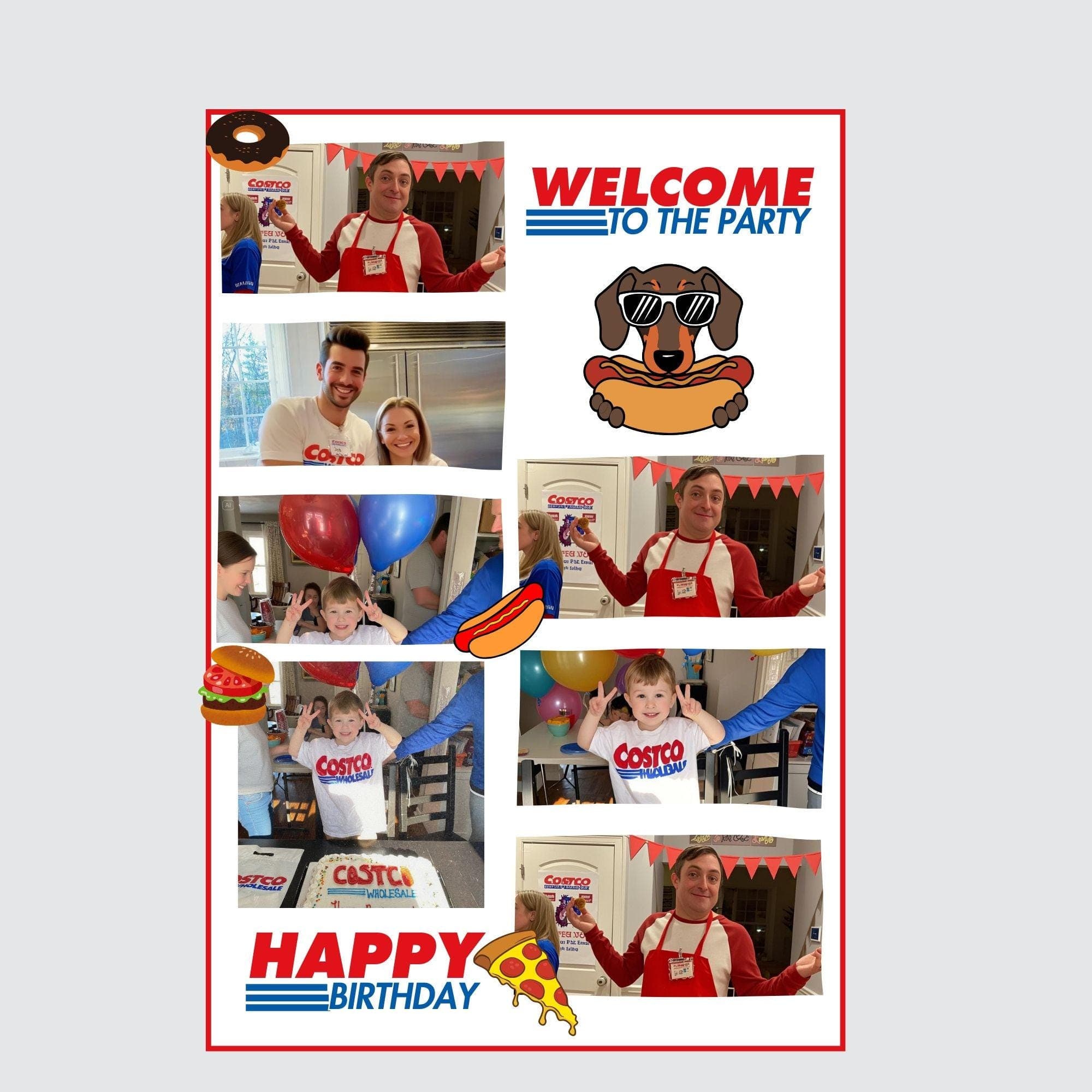 Costco Photo Booth Party Pack | Customizable Employee of the Year (PDF) 7