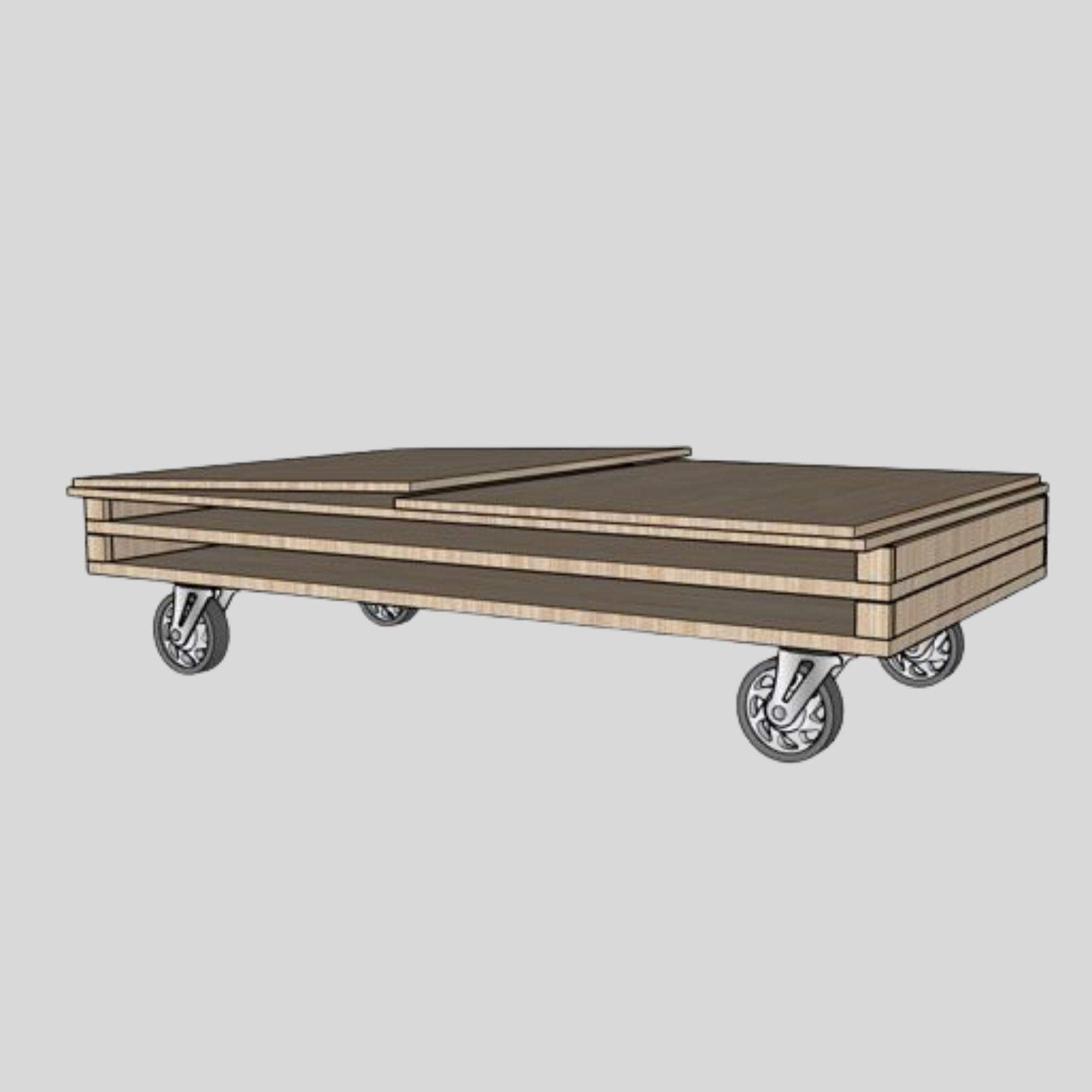 DIY Mobile Snack Bar Cart | Charcuterie Cart on Wheels | Small Foldable Vendor Cart | Refrigerated Charcuterie Cart 5