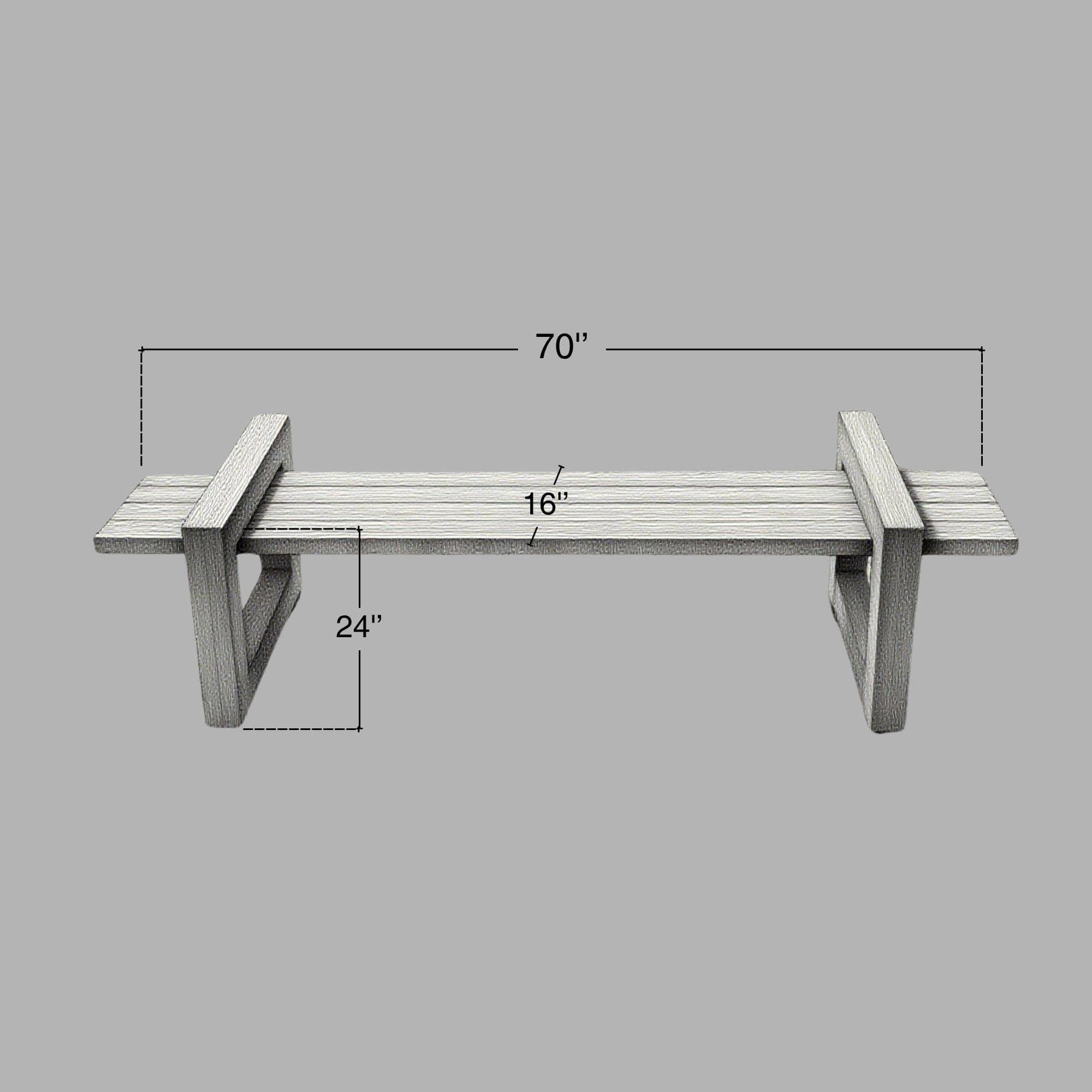 Simple Outdoor Bench Plans | DIY 2x4 Patio Furniture (PDF Download) 3