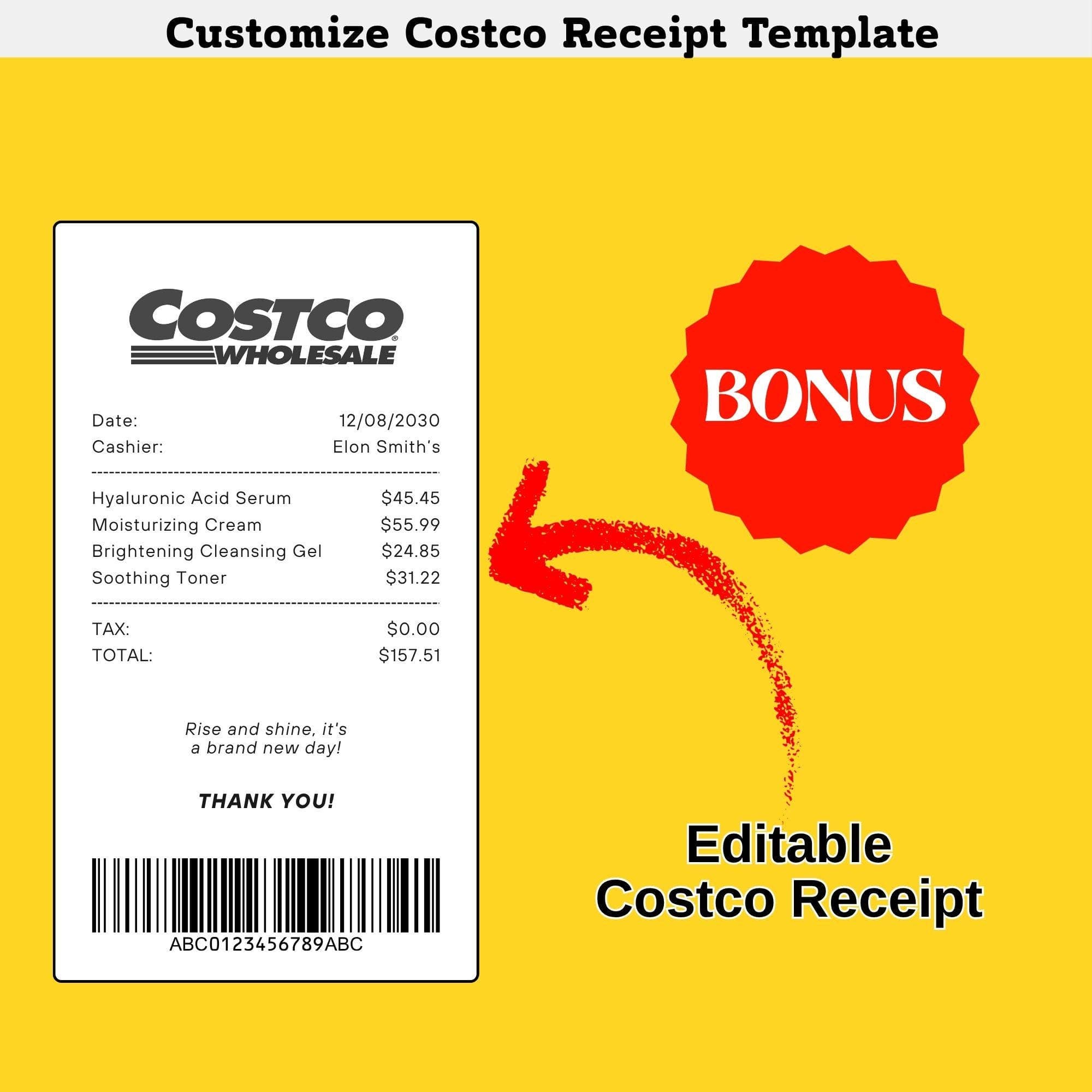 Costco Food Court Sign | Printable Menu, Price Tag (Digital Download) 5