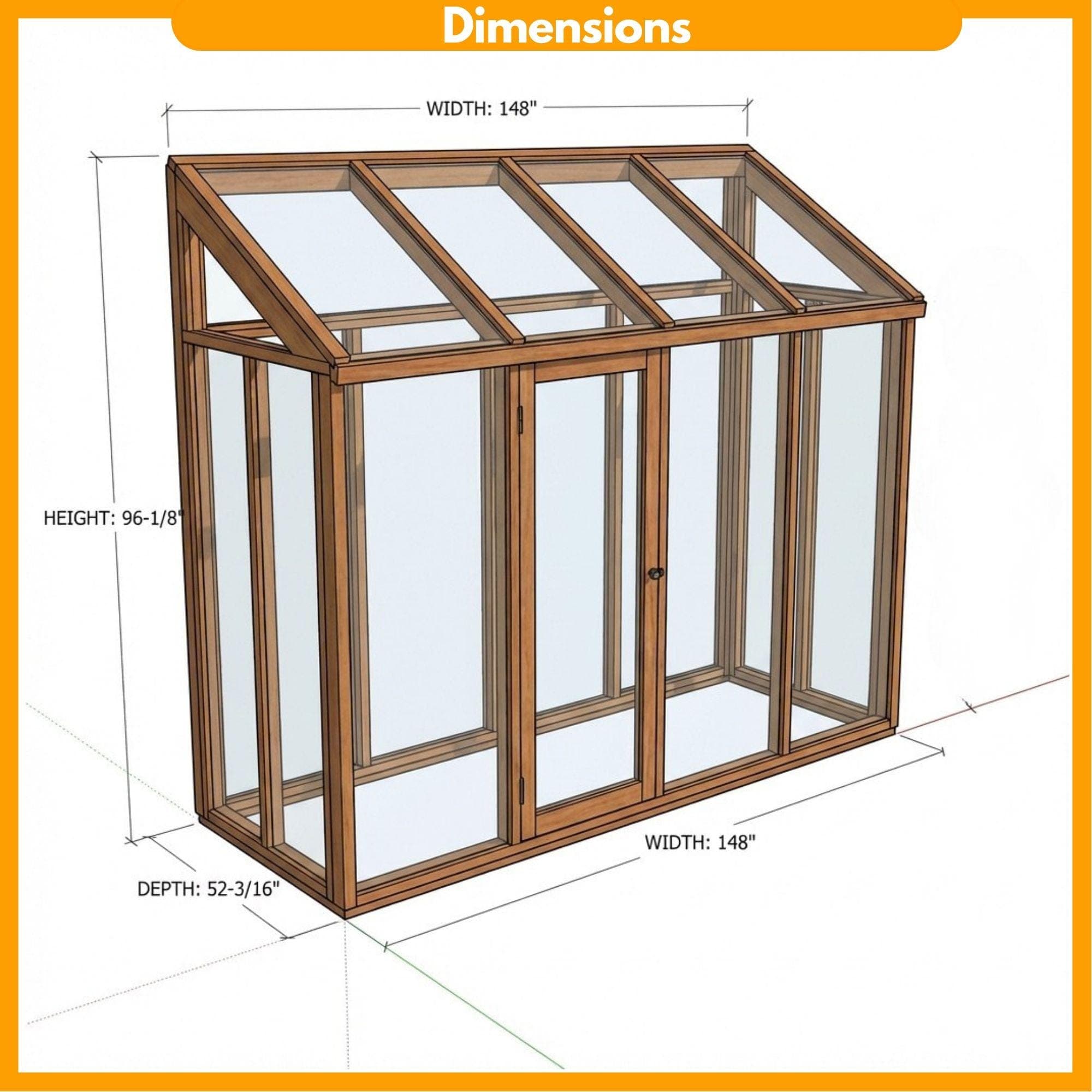 Wooden Mini Greenhouse Build Plans, Balcony Garden Cold Frame (Digital Download) 1