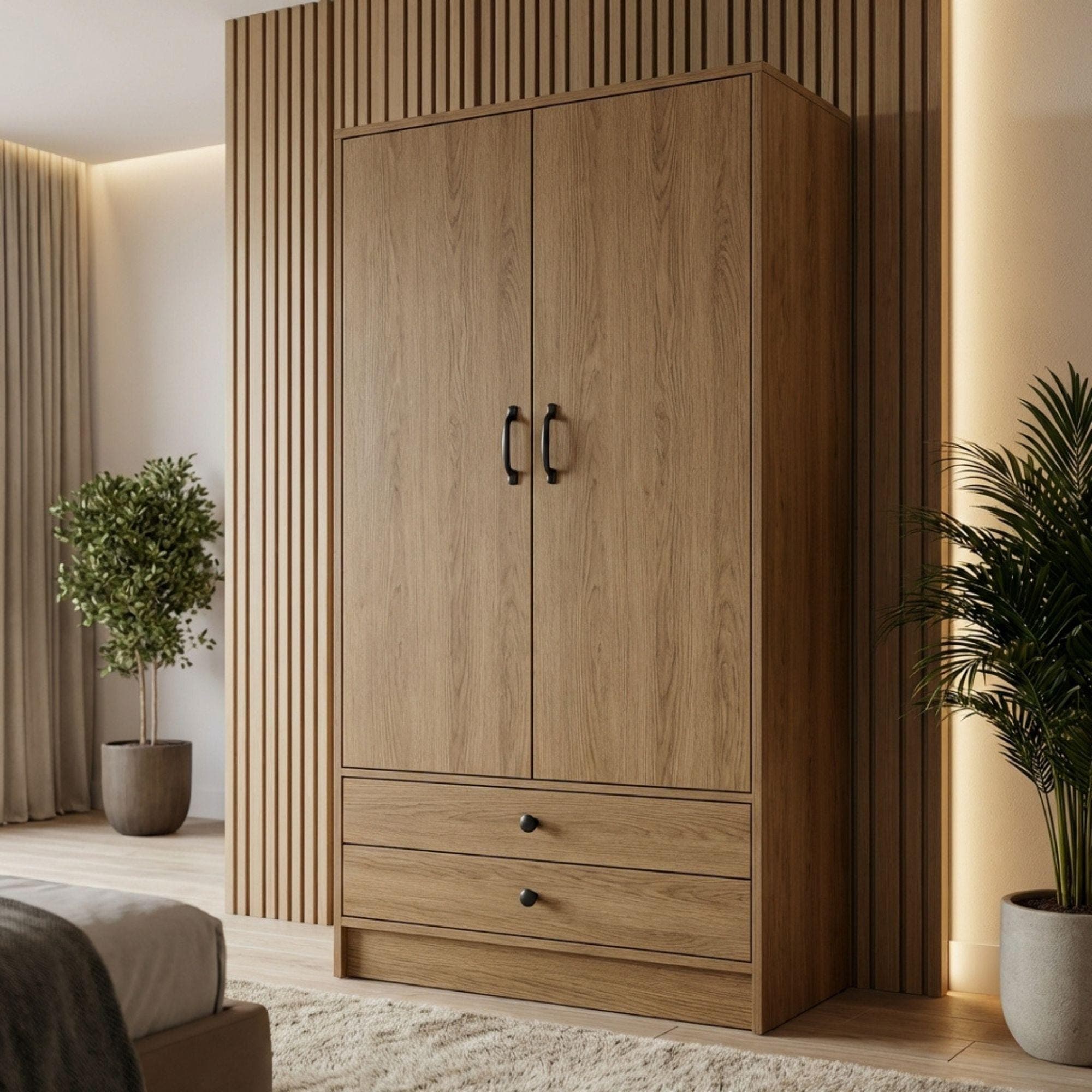 DIY Wardrobe Plan | Closet Storage Cabinet Blueprint | Wooden Tall Dresser Plans PDF 1