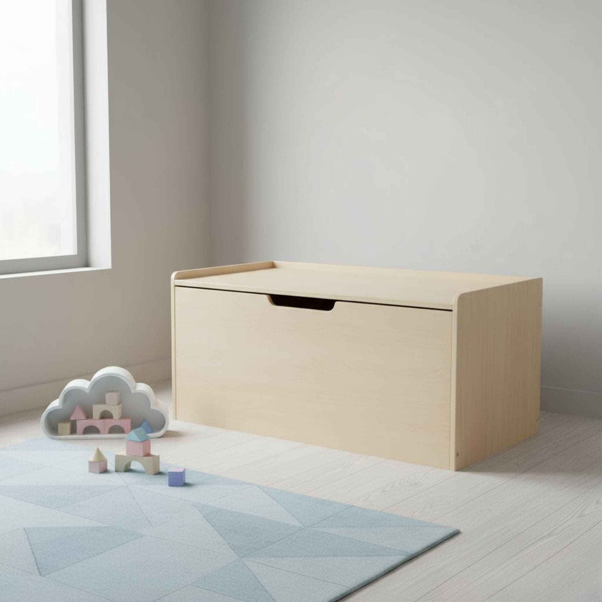 DIY Toy Chest Bench Plans: Wooden Storage Furniture (Digital Download) 1