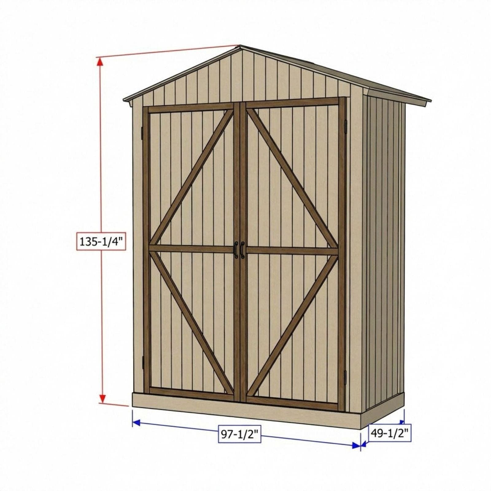 Enclosed DIY Farmstand Plans PDF | Secure Roadside Stand Blueprint | Barn Door Market Stall | Sourdough & Egg Stand Woodworking Guide 1