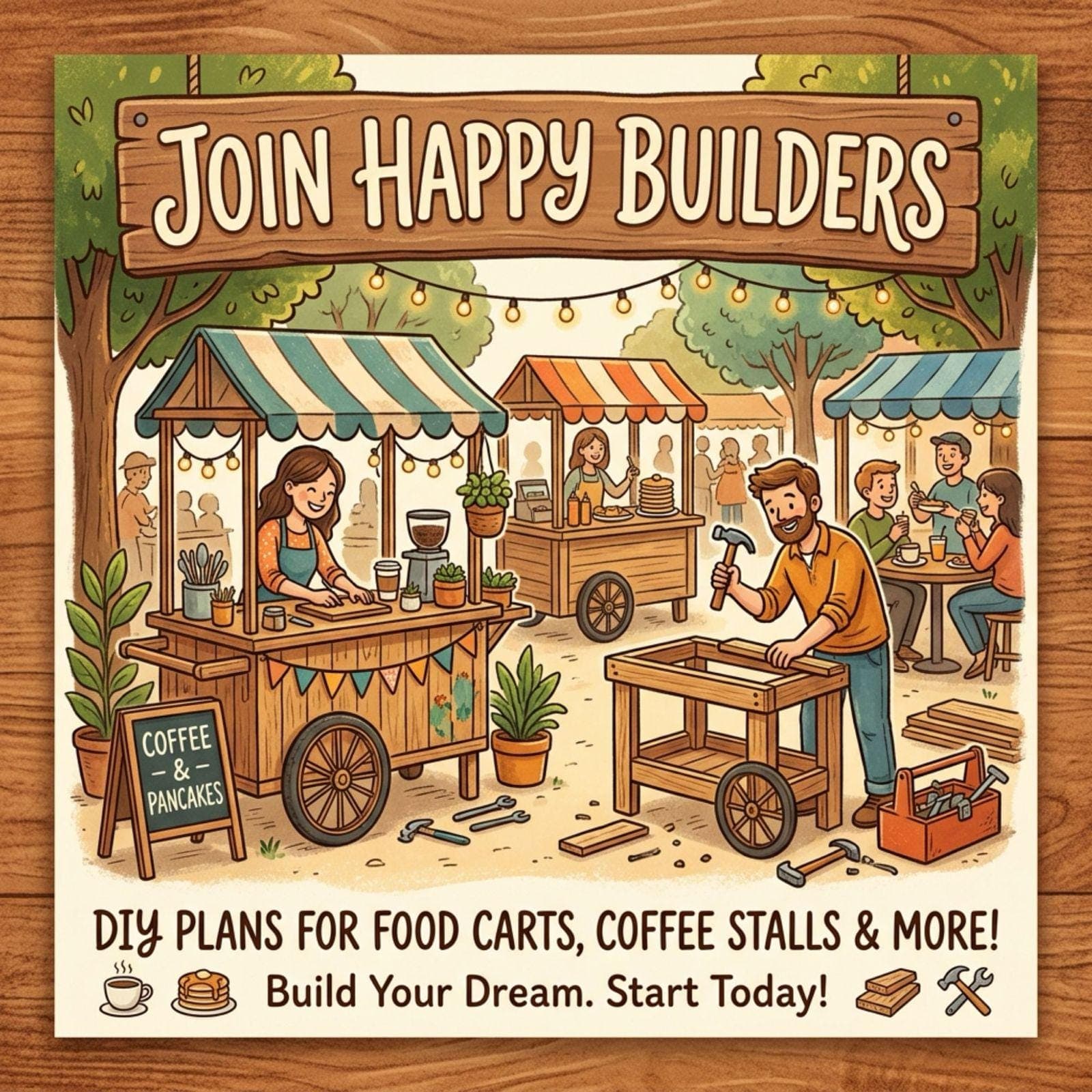 DIY Farmstand Plans Guide Tutorial PDF | Driveway Roadside Veggie Flower Honey Soap Eggs Bakery Market Stand Cart - Instant Download 9