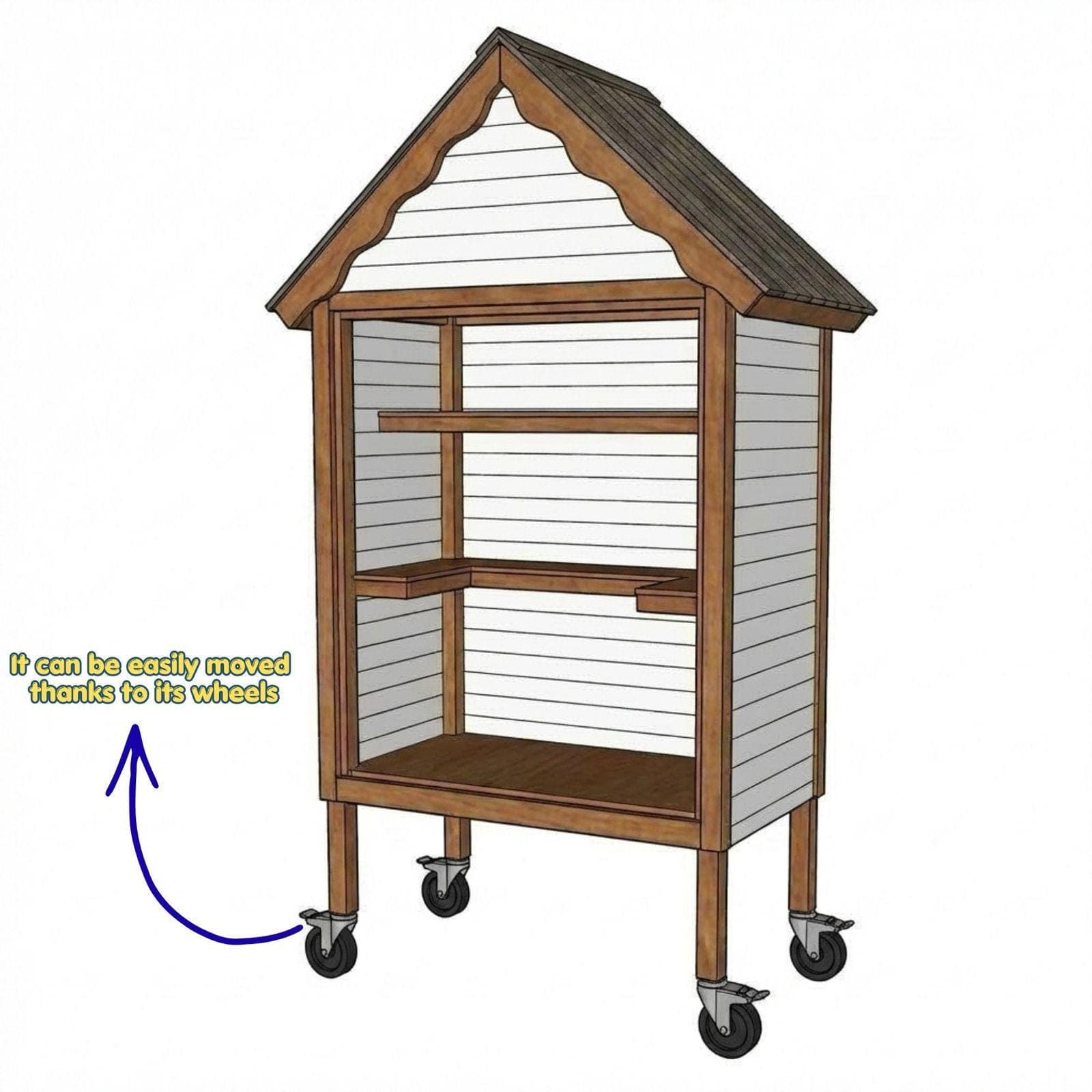 DIY Farmstand Plans Guide Tutorial PDF | Driveway Roadside Veggie Flower Honey Soap Eggs Bakery Market Stand Cart - Instant Download 4