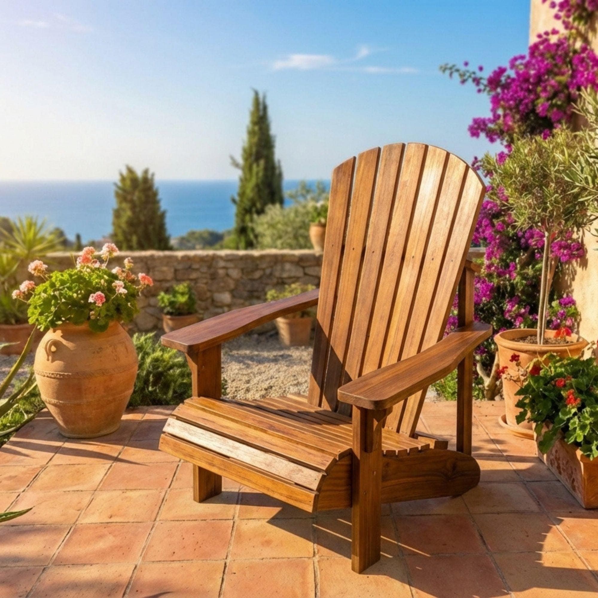 DIY Adirondack Chair Plans | Outdoor Garden Furniture Blueprint (Digital PDF)