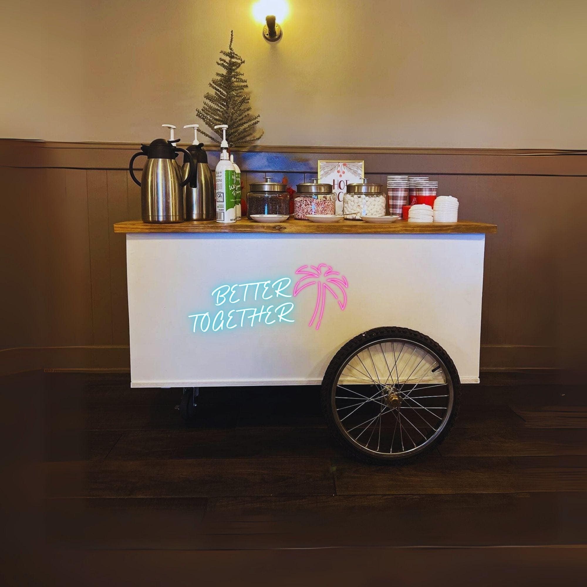 DIY Coffee Cart Plan | Versatile Bar, Charcuterie, Vendor Serving Station