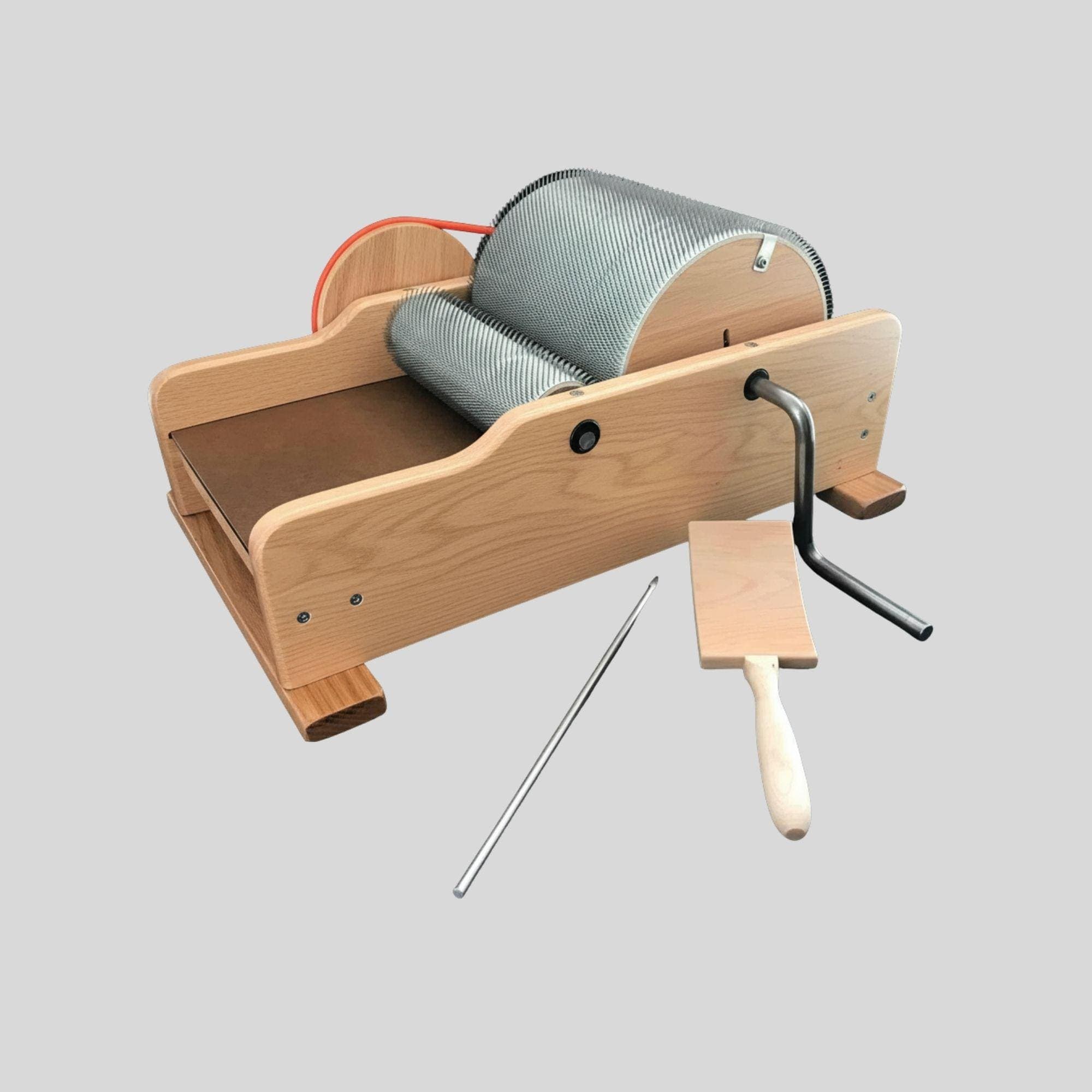 DIY Drum Carder Plans: Hand Crank Wool Fiber Tool (PDF Guide)