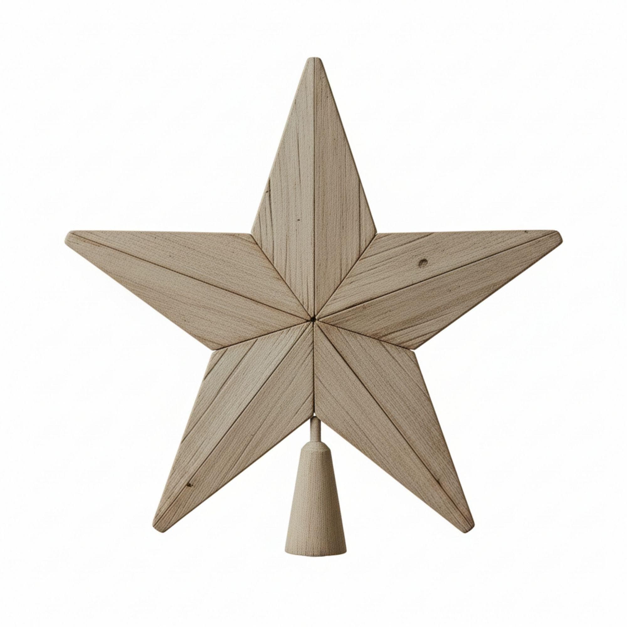 Christmas Tree Topper Star | DIY Wooden Tree Topper Plans | Rustic Christmas Tree Topper | Barnwood Tree Topper (Digital Download)