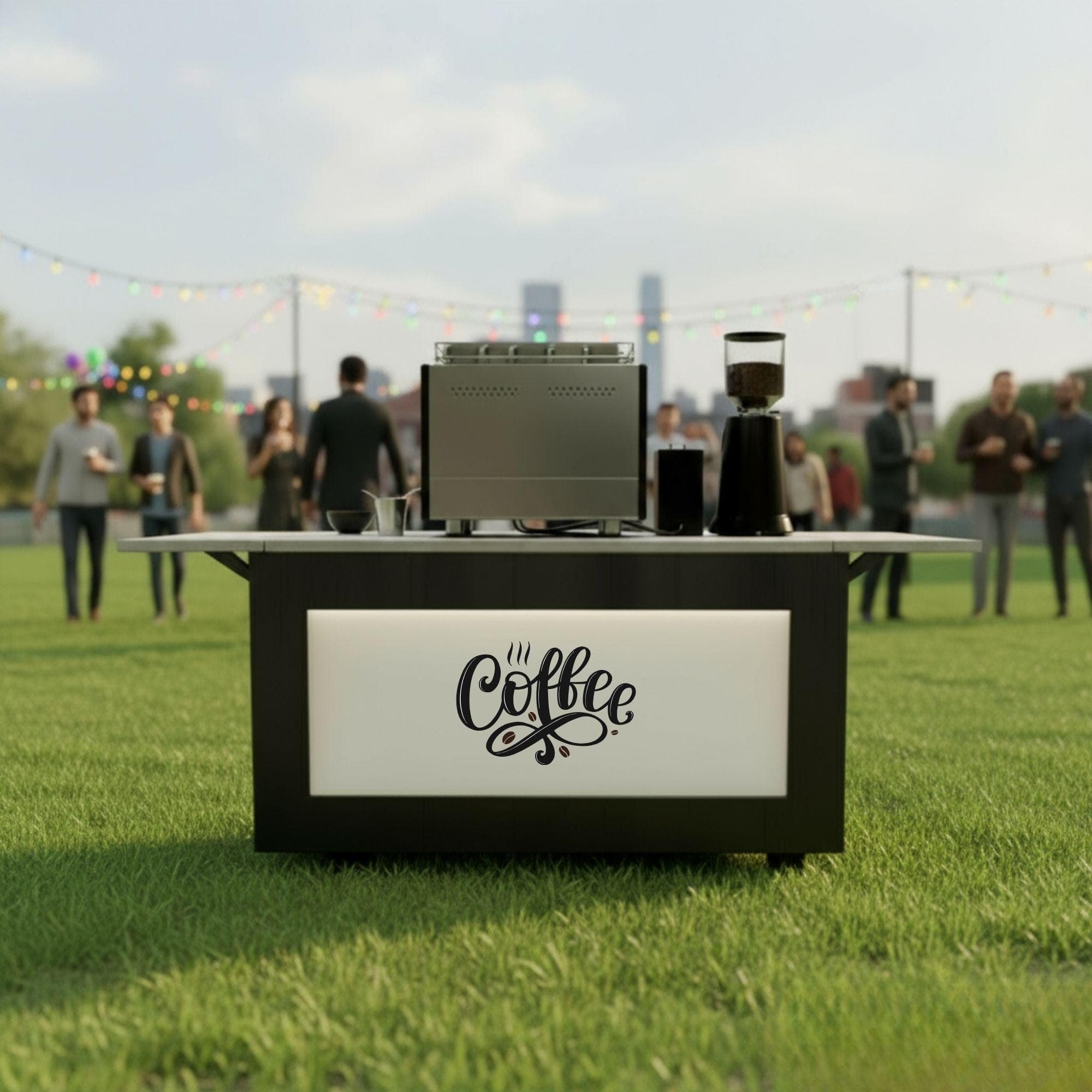 DIY Coffee Cart Plans | Collapsible Mobile Espresso Bar | Foldable Market Stall Blueprint | Portable Catering Cart Build | Digital PDF
