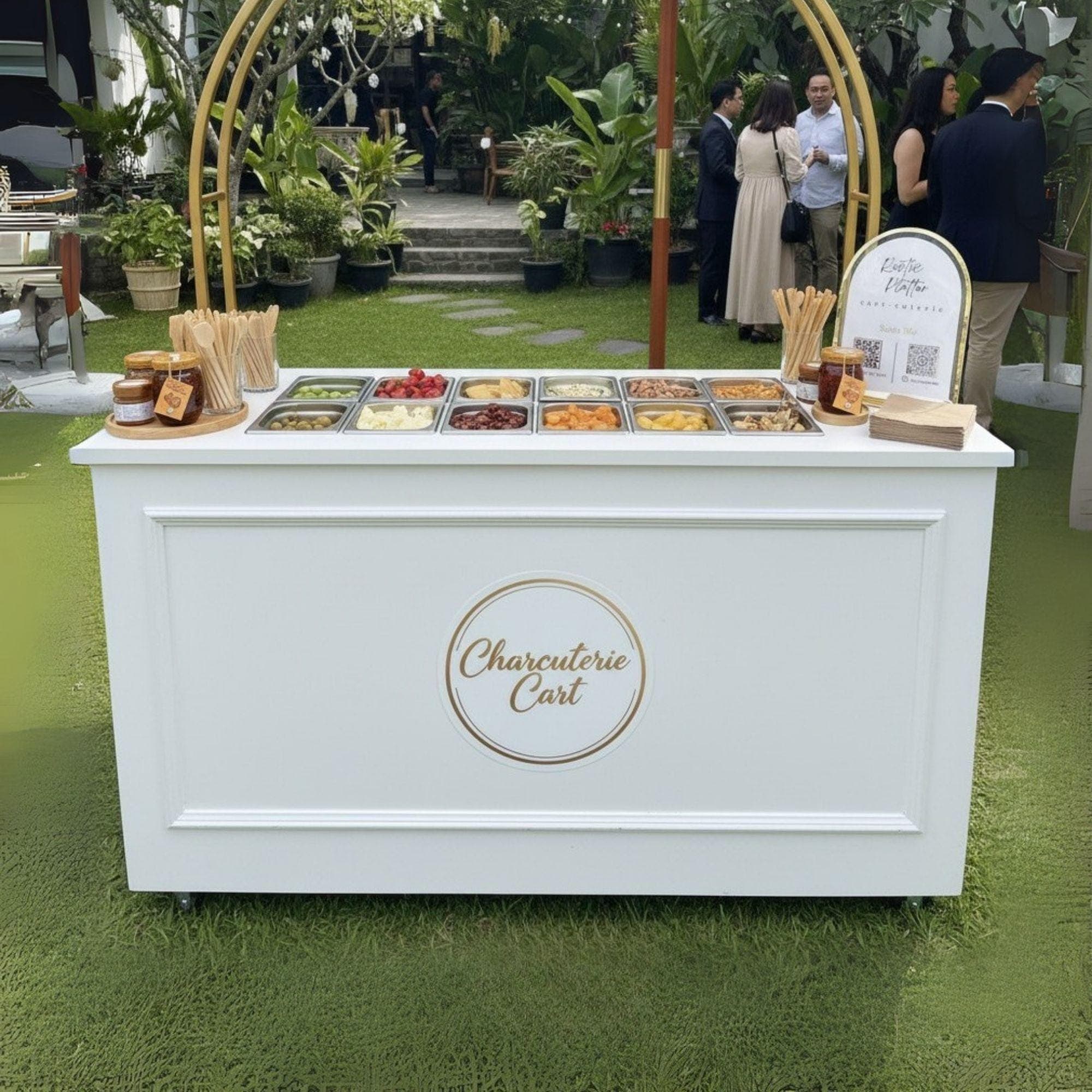 Mobile Food Cart Plans | Charcuterie Mobile Bar and Coffee Cart Bar Blueprint | Snack Cart, Pastry Cart, Ice Cream Cart, Cookie Cart Plans