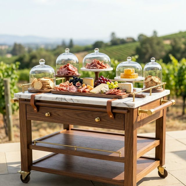 Luxury Grazing Presentation Cart