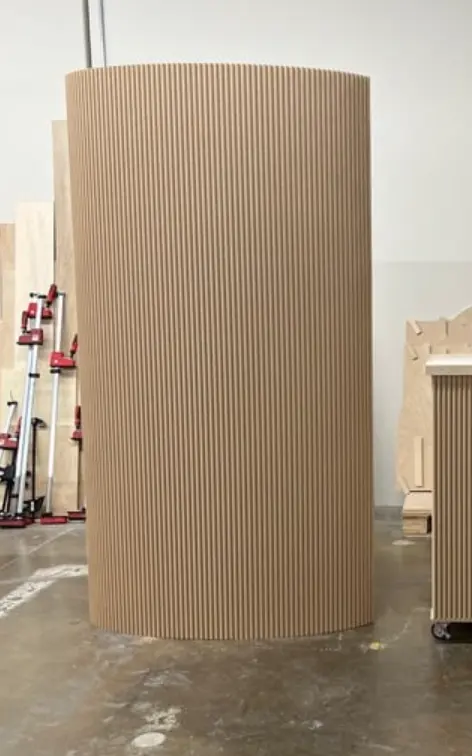 8x4’ Curved Ripple