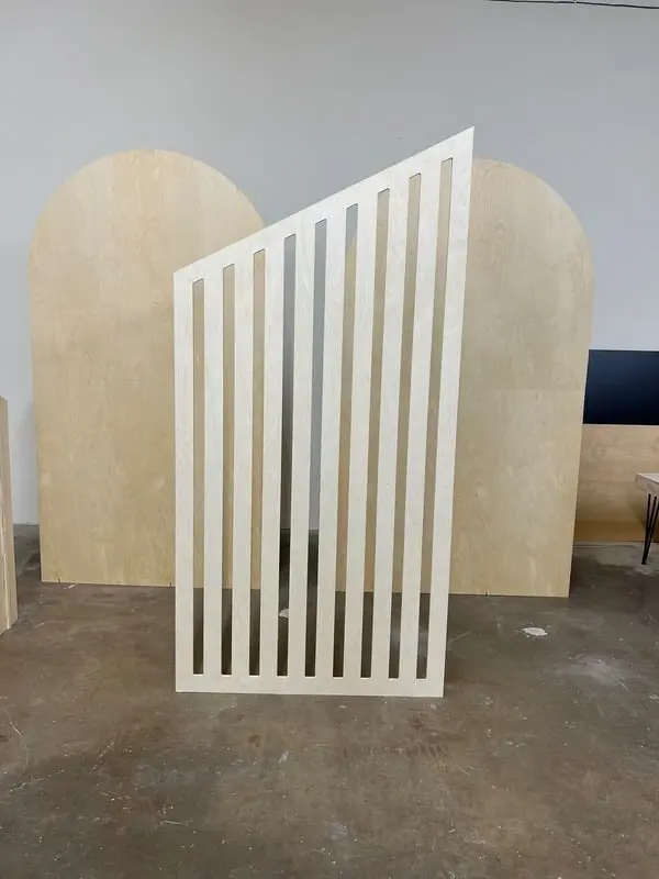 Angled Slanted Panel 6.5’x3.5’