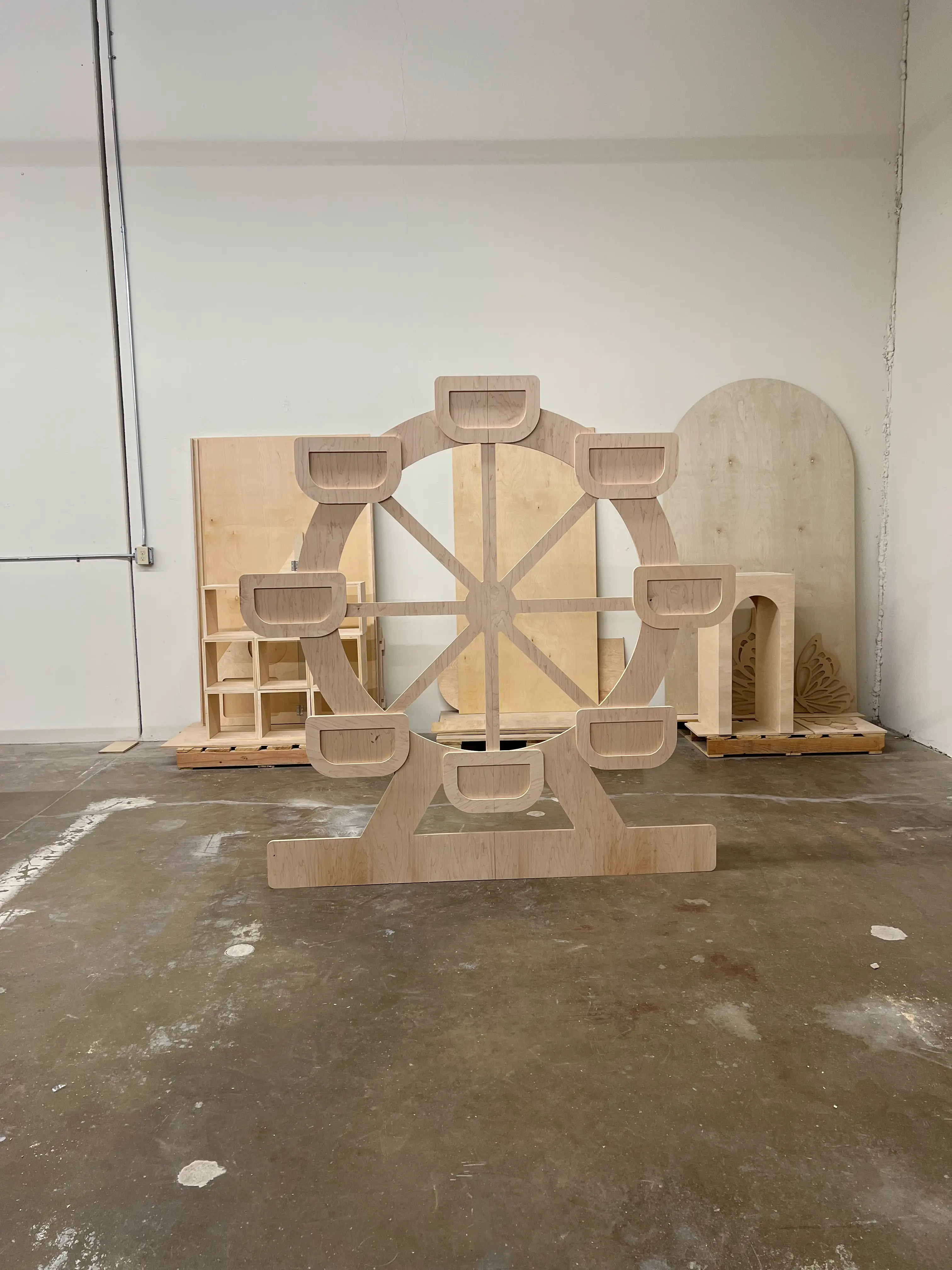 Foldable Ferris Wheel Backdrop