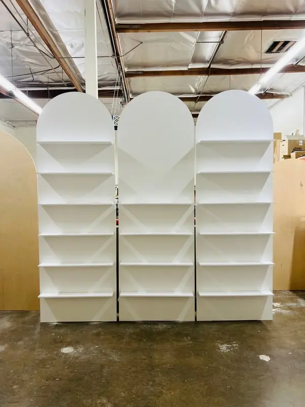 The Arched Trio Display Wall