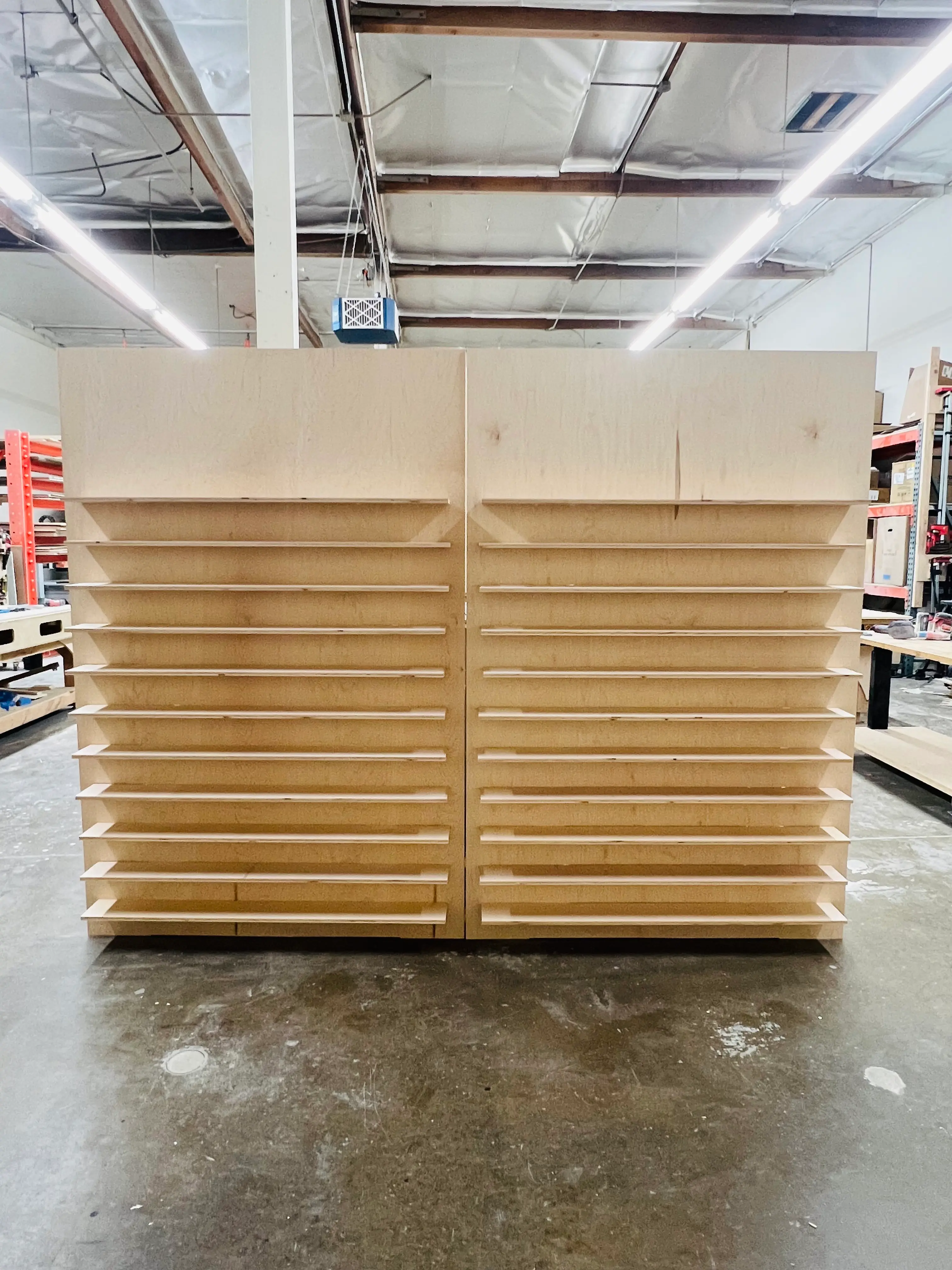 The Slat Stack Display Walls