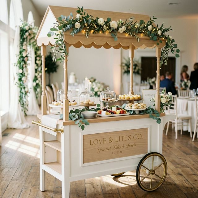 Elite Wedding Food Cart
