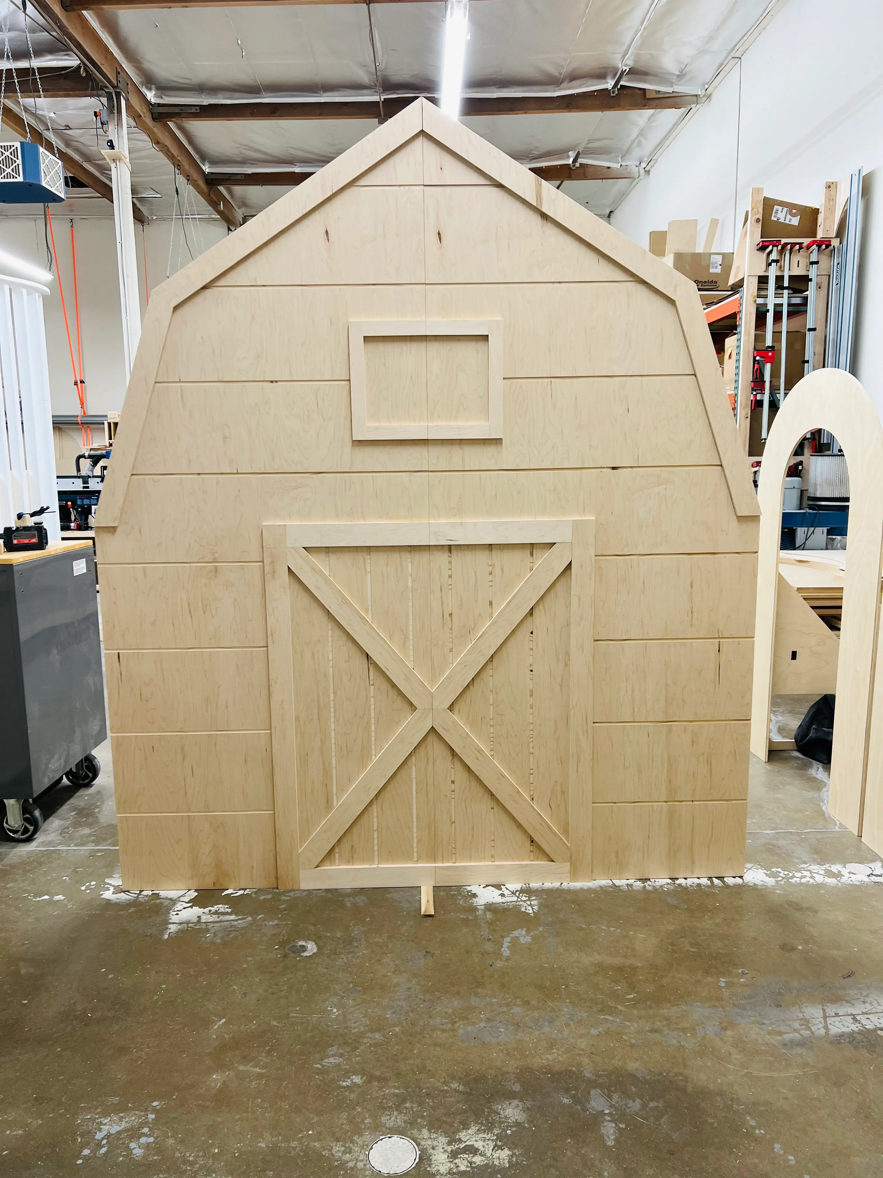 Wooden Barn Backdrop